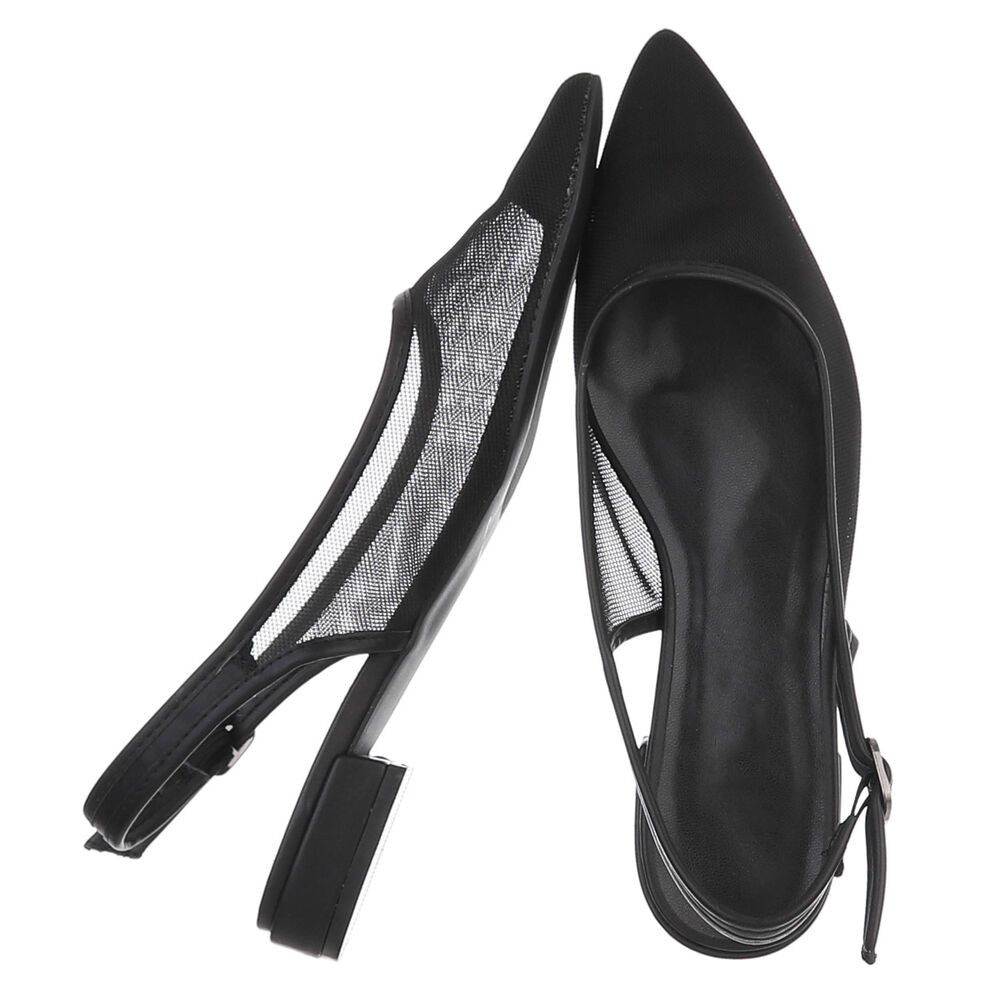Ital-Design Elegante Sling-Pumps mit atmungsaktivem Obermaterial und Blocka günstig online kaufen