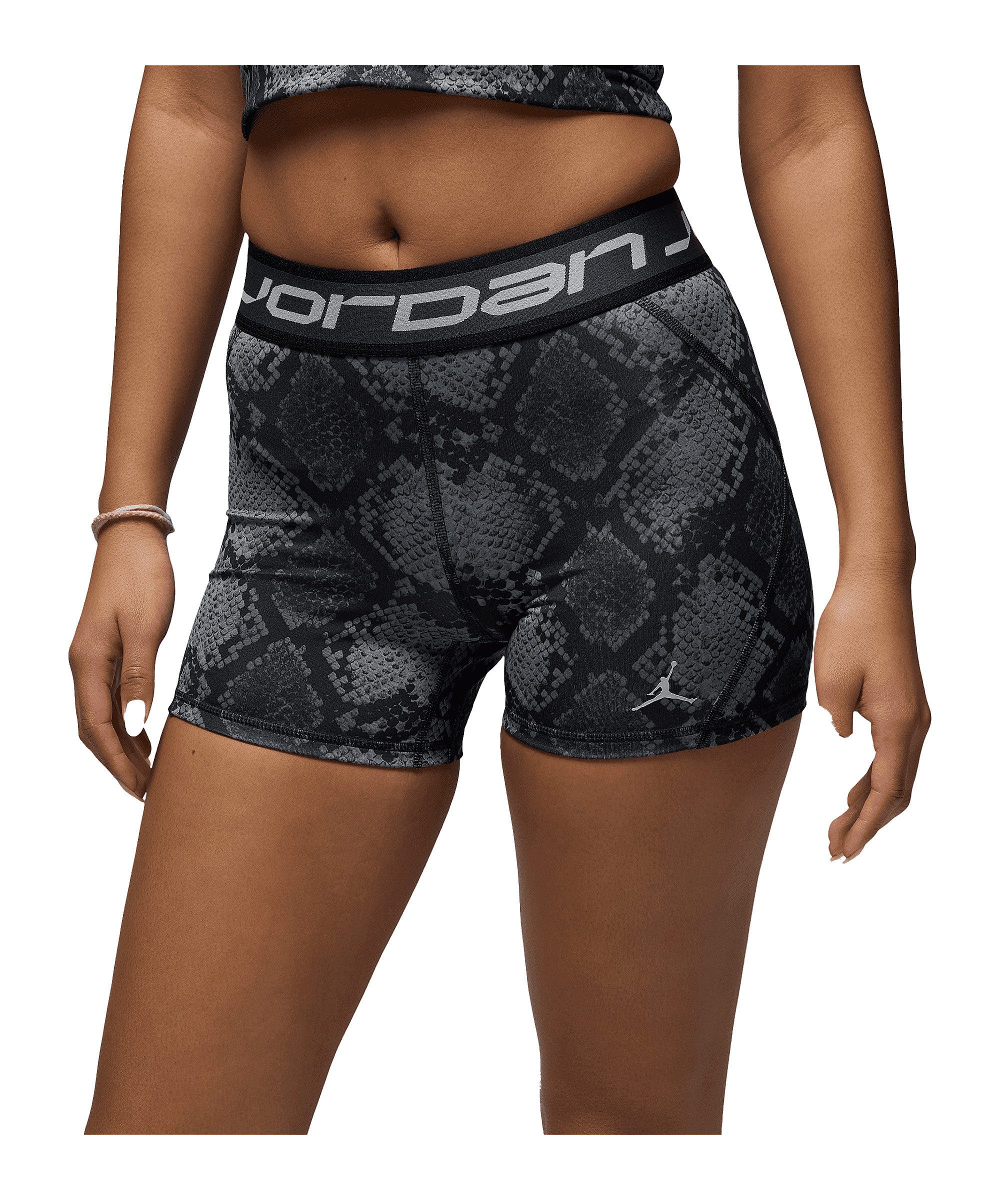 Nike T-Shirt Nike Performance AOP Shortie Snake Short Damen Polyester