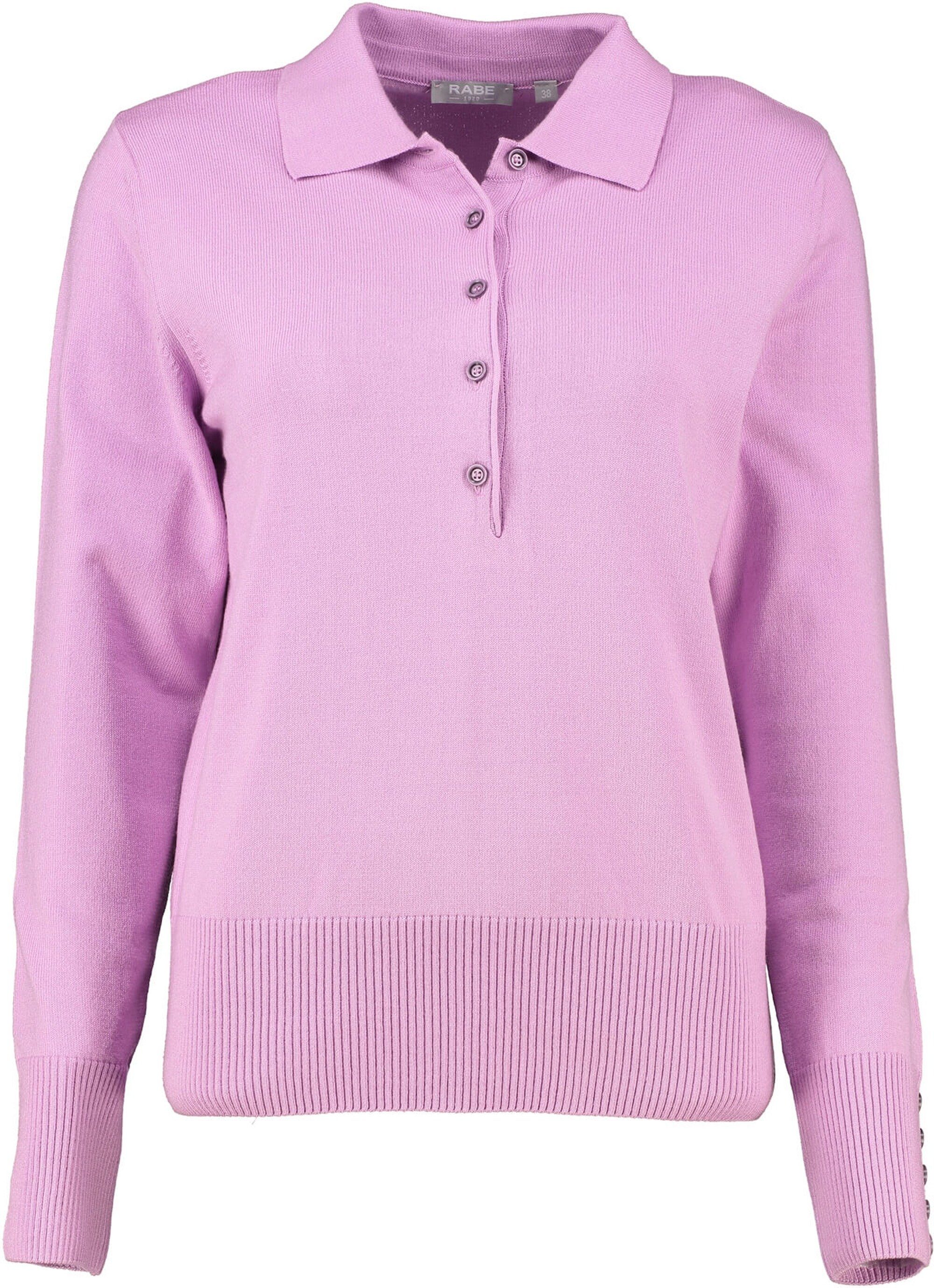 Rabe Strickpullover RABE Pullover violett in einzigartiger Qualität Rosa | Strickpullover