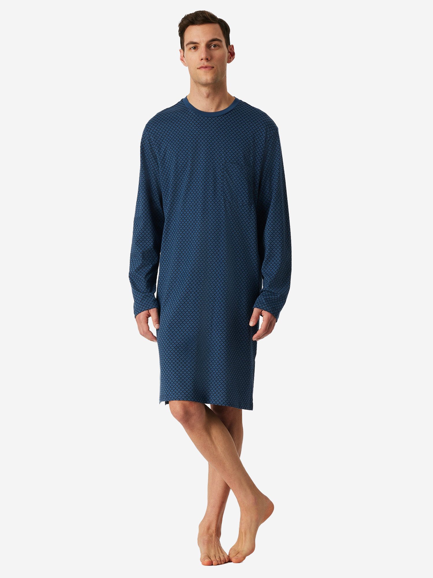 Schiesser Nachthemd Comfort Essentials Nacht-hemd schlafmode sleepwear günstig online kaufen