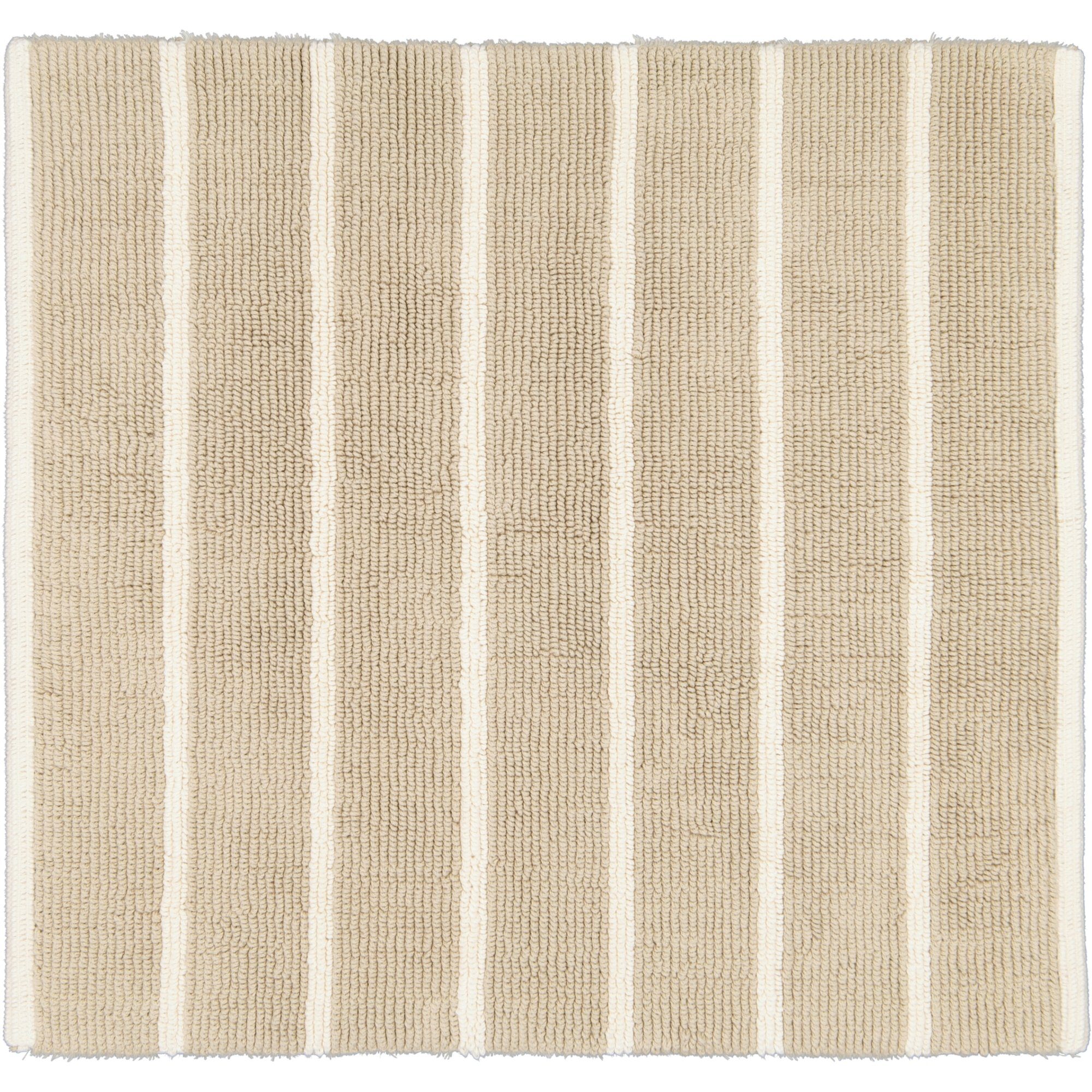 Cawö Home Badematte Balance Streifen 1008, 100% Baumwolle, handgewebt