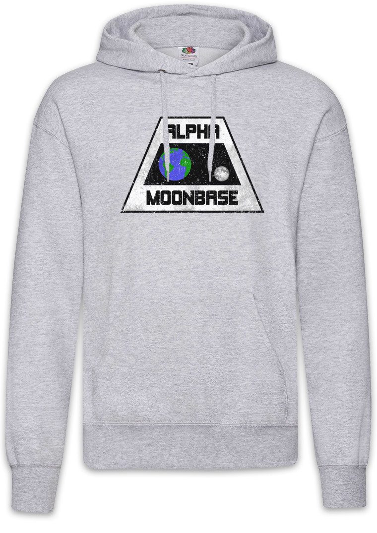 Hoodie Vintage Alpha Moonbase Logo Herren Hoodie Mondbasis Alpha 1 TV Serie