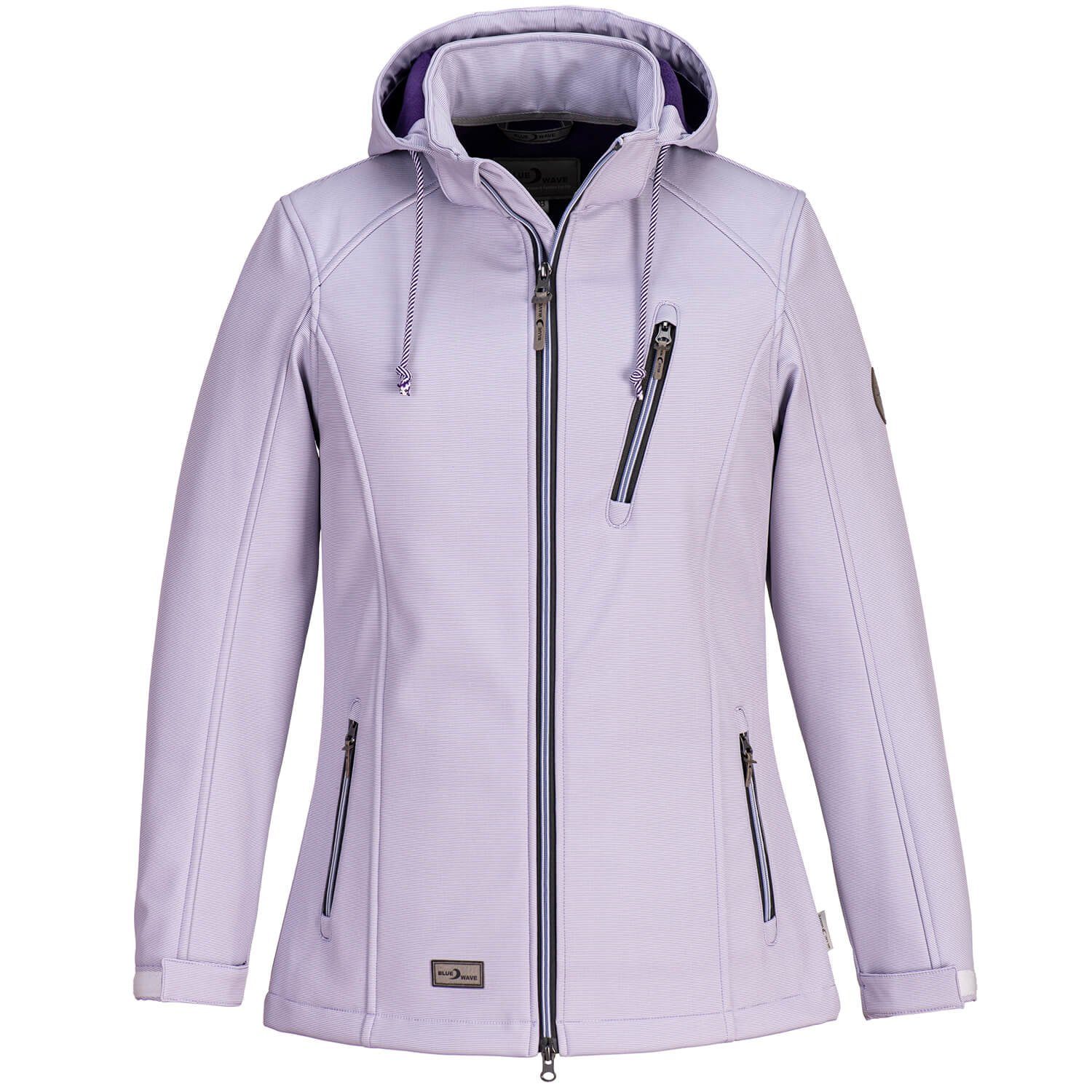 Blue Wave Softshelljacke Damen Jacke mit Outdoorjacke Fleece-Innenfutter - lavendel Jessica