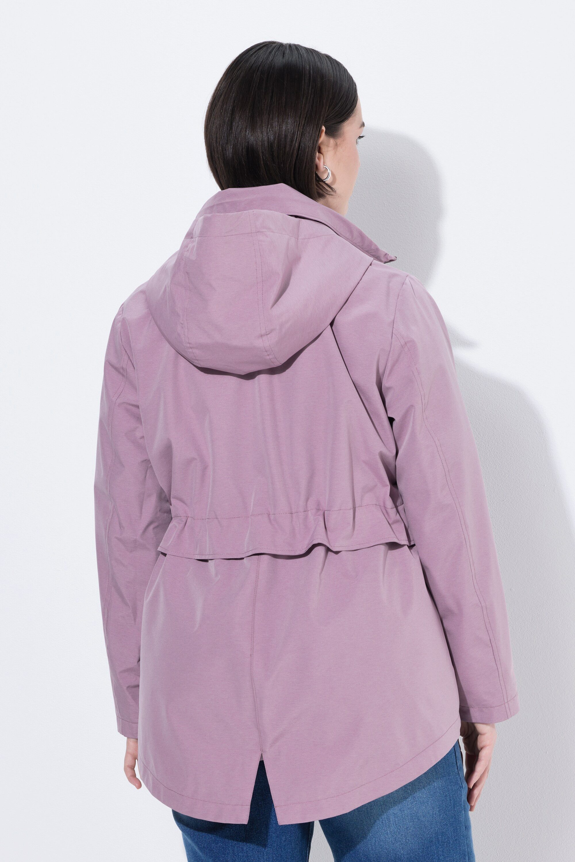 Ulla Popken Funktionsjacke HYPRAR Funktions-Jacke A-Linie wasserabweisend