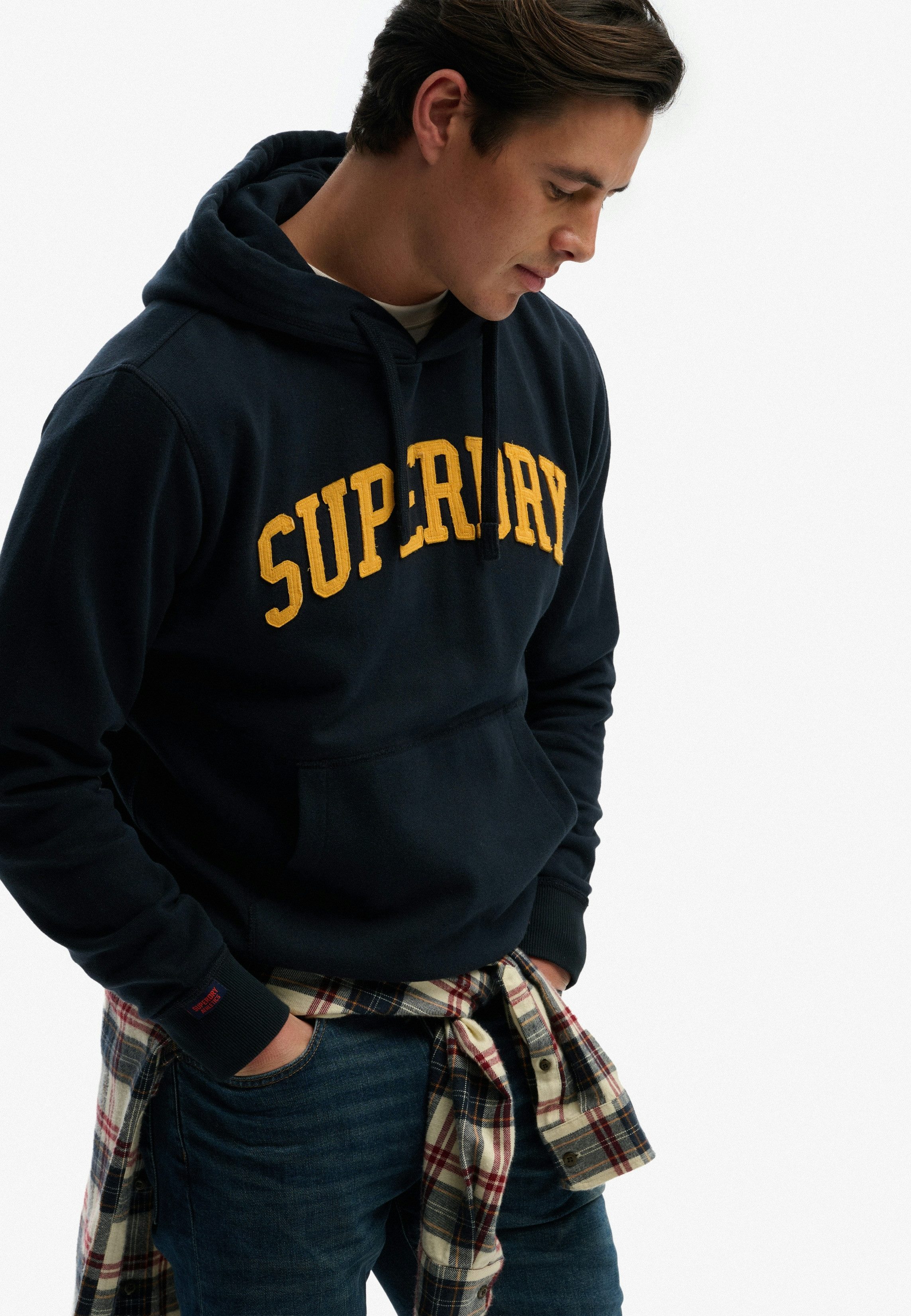 Superdry Kapuzensweatshirt VINTAGE ATHLETIC HOOD günstig online kaufen
