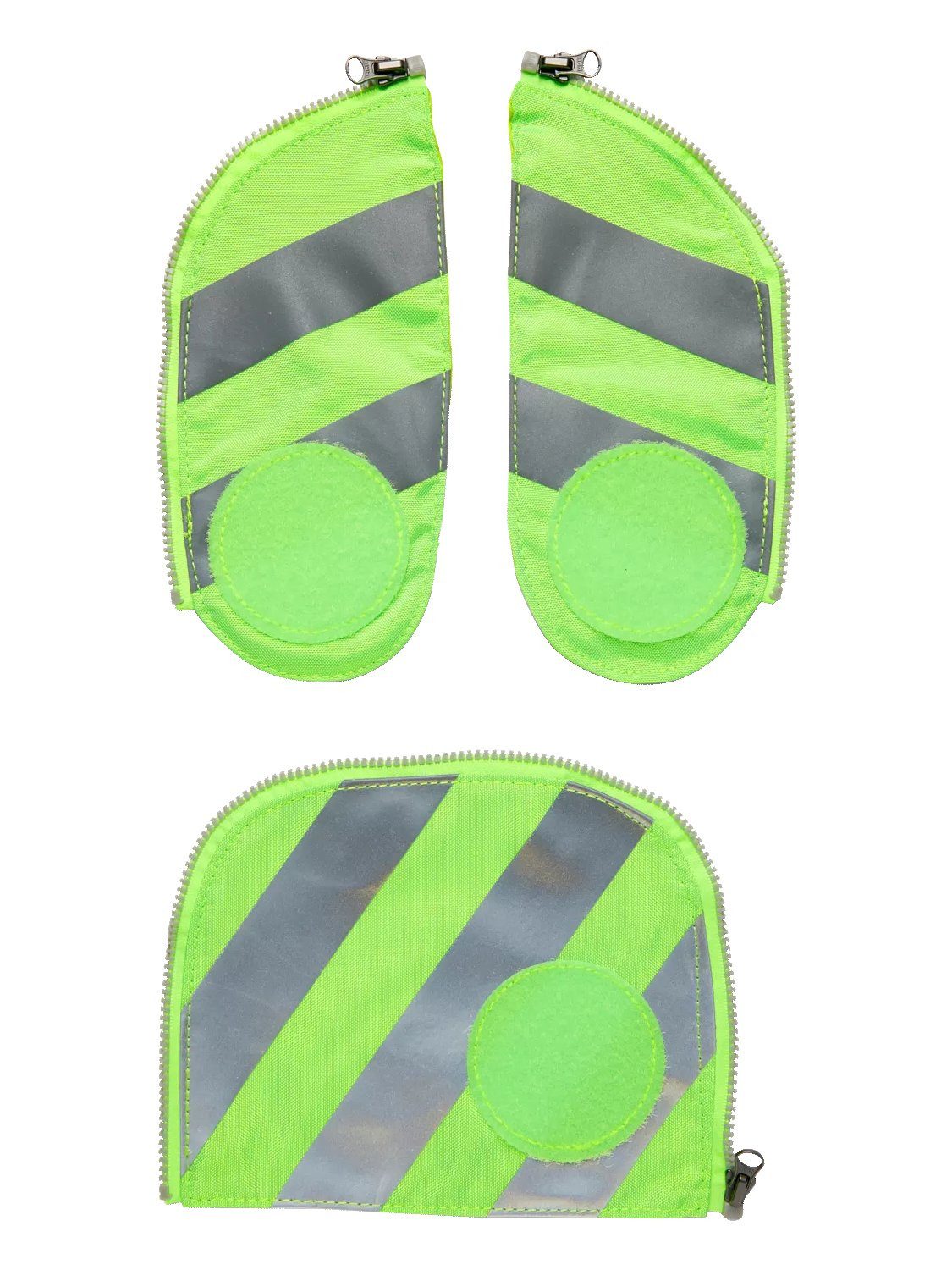 ergobag Schulranzen pack Sicherheitsset mit Reflektorstreifen (3-tlg)