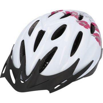 FISCHER Fahrrad Fahrradhelm Fahrradhelm Hawaii L / XL einstellbar Weiß, Radhelm Fahrrad Helm, auch für MTB oder Sport-Helm