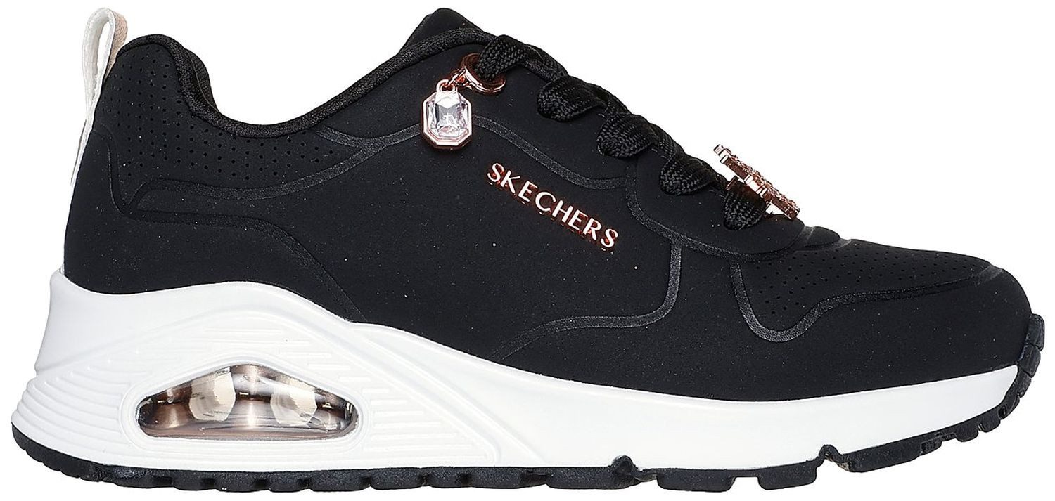 Skechers Skechers Uno Gen1 Trendy Jewels Schwarz BKRG Sneaker