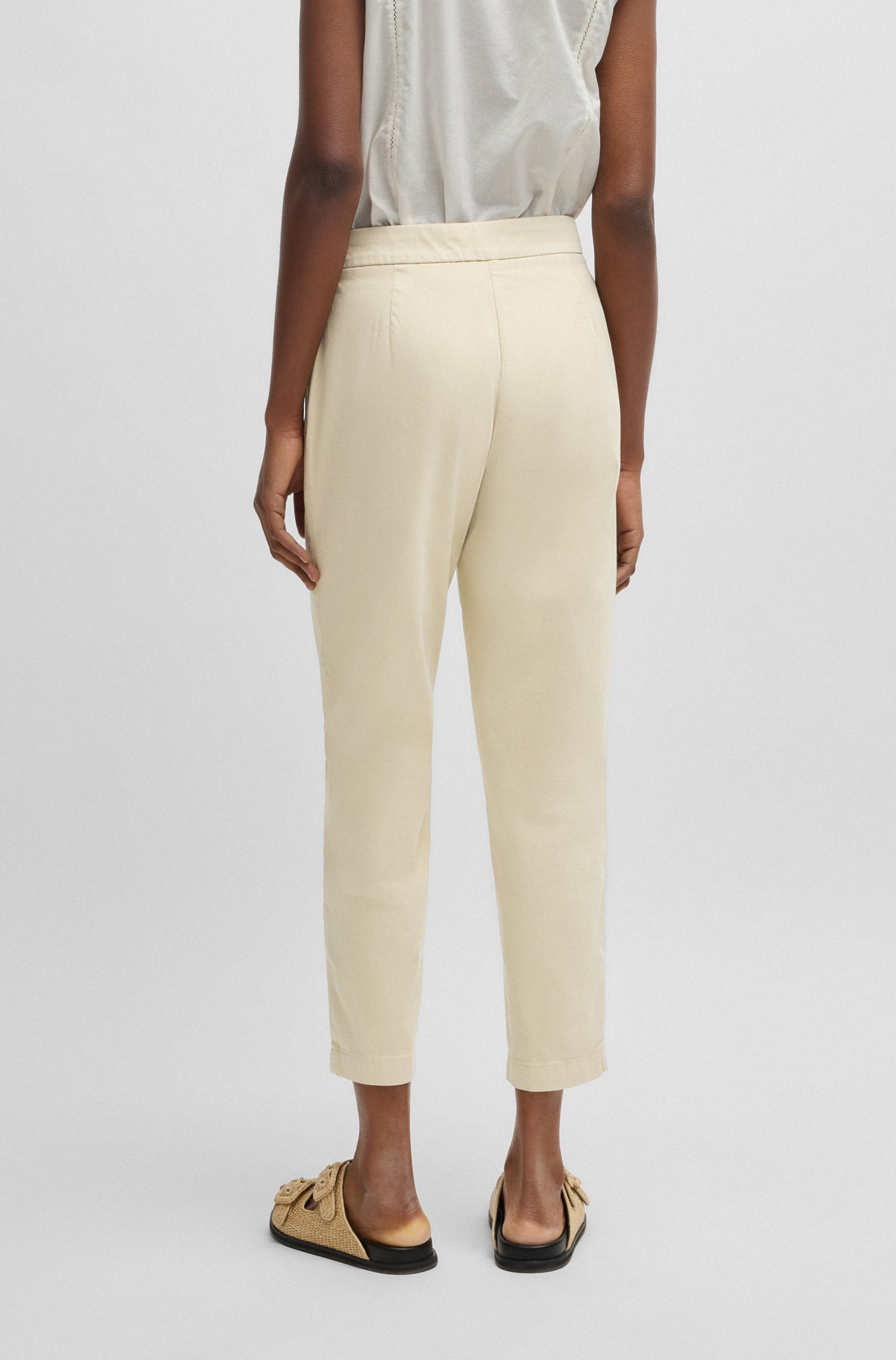 BOSS ORANGE Chinohose Taschina-D Premium Damenmode günstig online kaufen