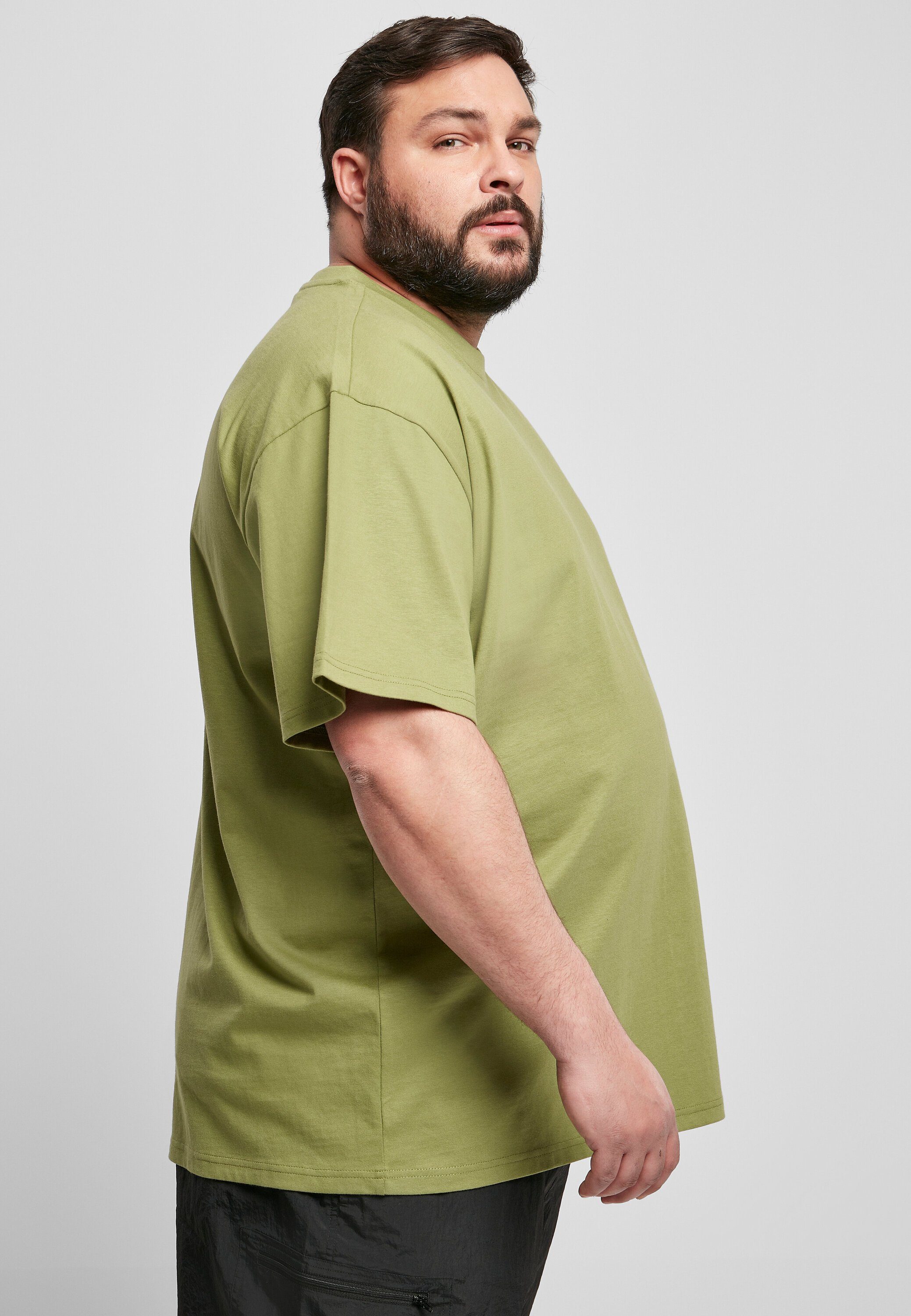 Oversized Tee CLASSICS (1-tlg) Heavy T-Shirt newolive URBAN Herren