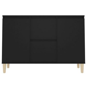 vidaXL Sideboard Sideboard Schwarz 103,5x35x70 cm Holzwerkstoff (1 St)