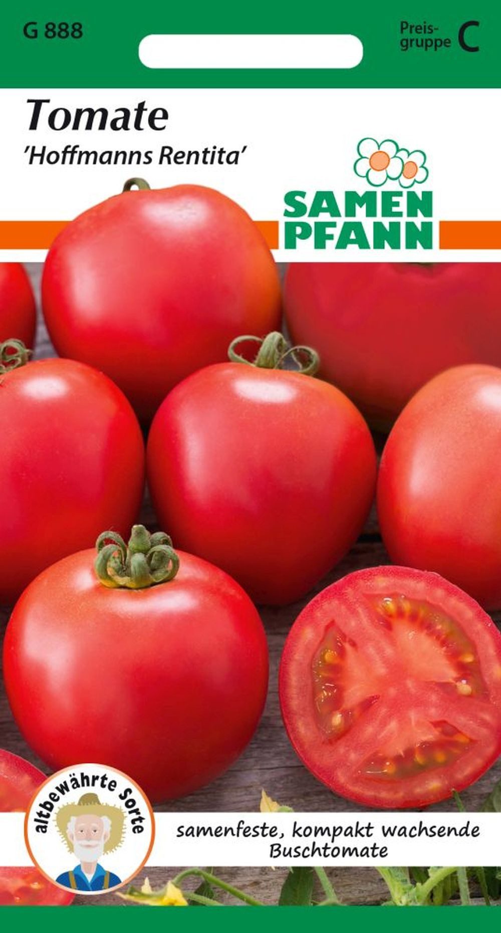 SAMEN PFANN Gemüsesamen Buschtomate, Hoffmanns Rentita - Saatgut Tomaten Sa günstig online kaufen