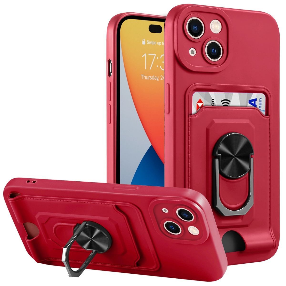 König Design Handyhülle Apple iPhone 14 Pro, Schutzhülle Case Cover Backcover Etuis Bumper