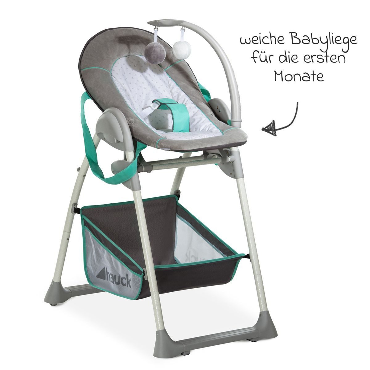 Hauck Hochstuhl Sit'n Relax - Hearts, Baby & Kinder Hochstuhl Babyliege Höh günstig online kaufen