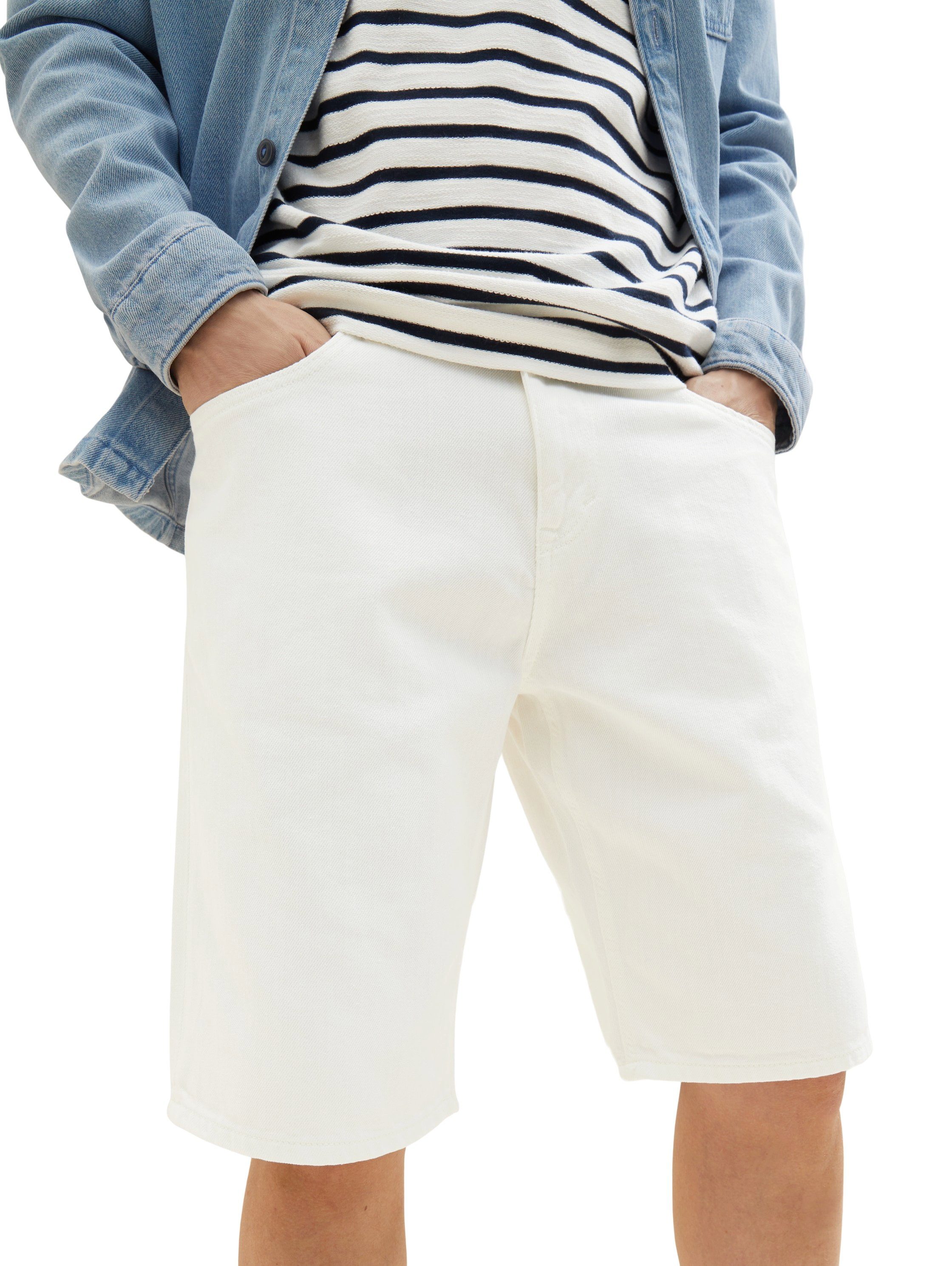 TOM TAILOR 5-Pocket-Jeans Shorts Jeans Relaxed