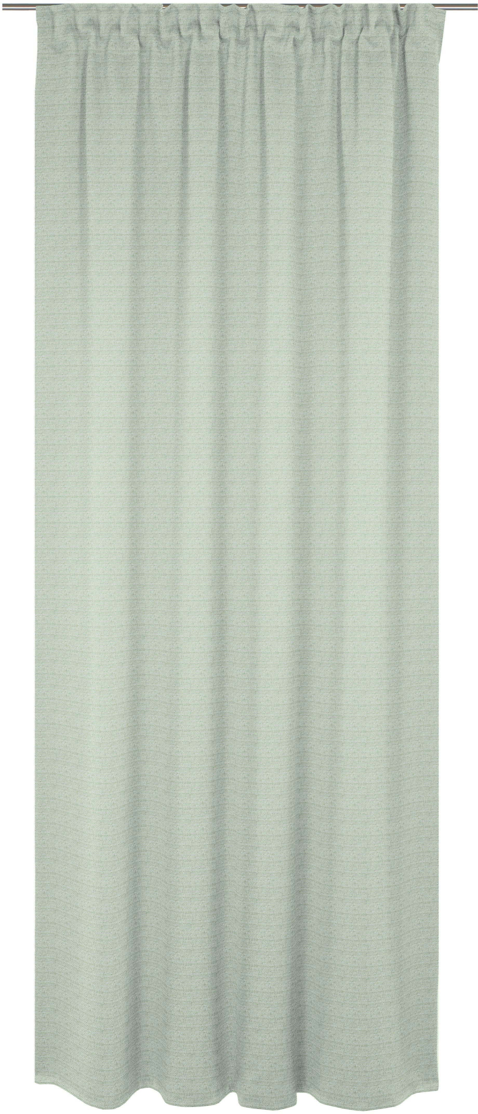 Vorhang Berwick, (1 grün St), blickdicht, Jacquard Multifunktionsband Wirth,