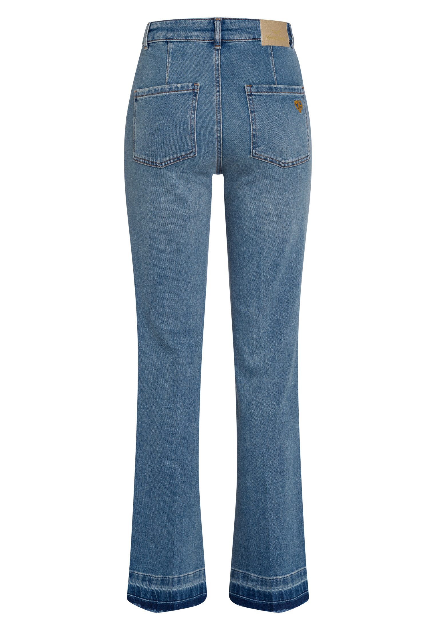 MARC AUREL Weite Jeans mit Comfortstretch und Schmucklogo günstig online kaufen