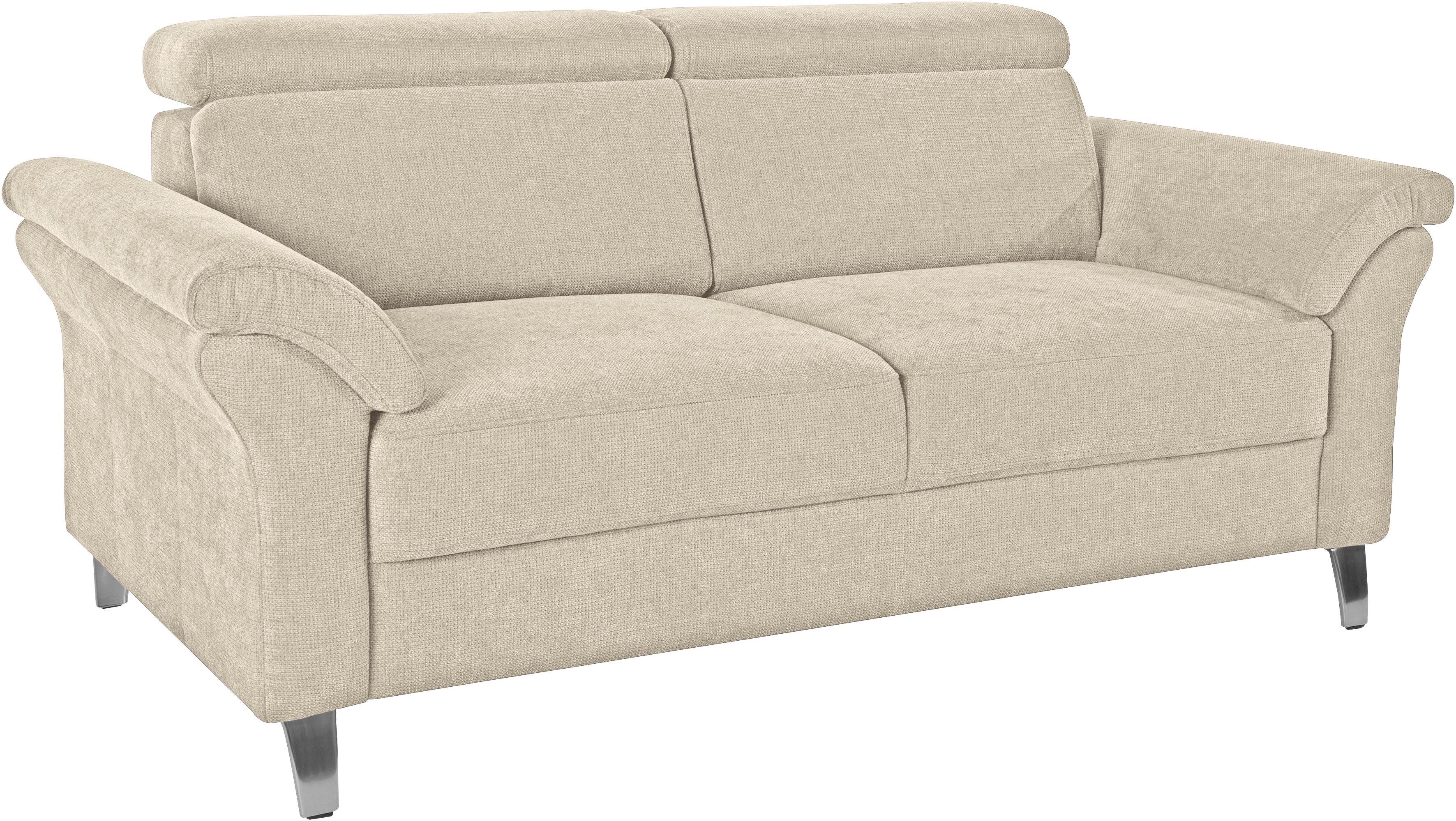 sit&more 2,5-Sitzer Arngast, inklusive Federkern und Kopfteilverstellung
