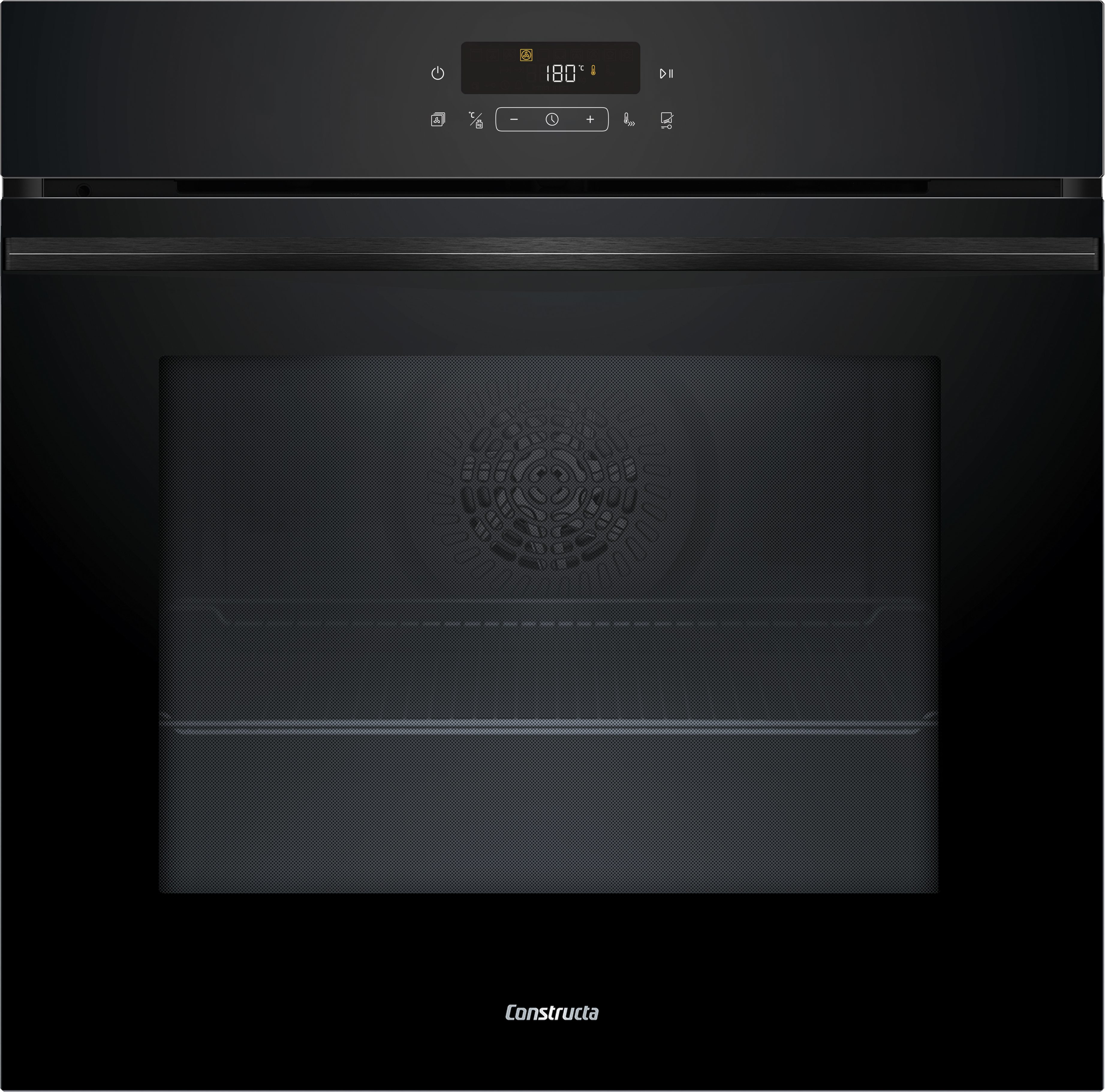 Constructa Einbaubackofen CF4M28063, mit Teleskopauszug nachrüstbar