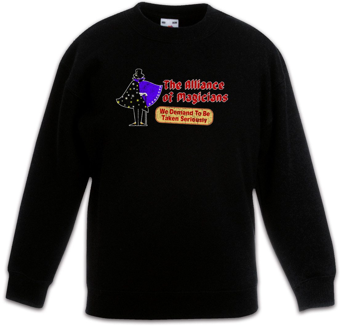 Sweatshirt Alliance Of Magicians Kinderpullover Arrested Sign Zeichen Development