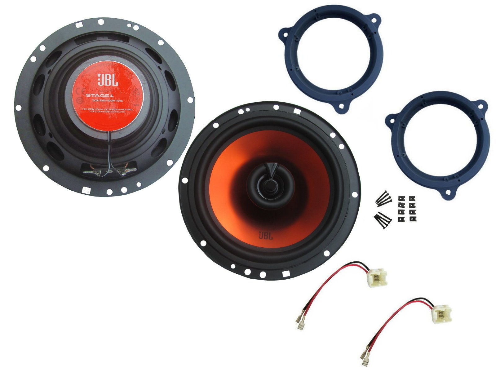 DSX JBL Lautsprecher Set für Nissan Tiida C11 Bj 08-11 Tür vorne 400 W Auto-Lautsprecher (50 W)