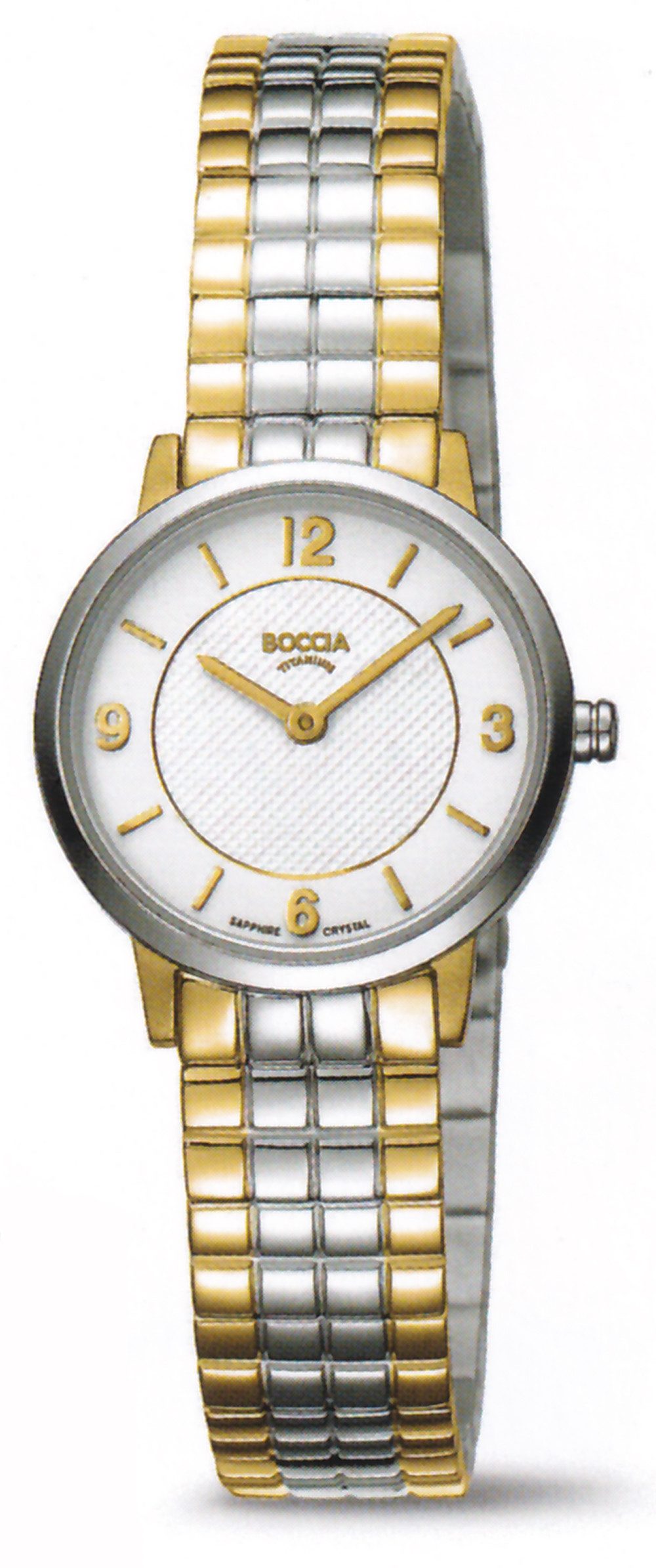 Quarzuhr Boccia Titanium Trend Damenuhr 3371-04