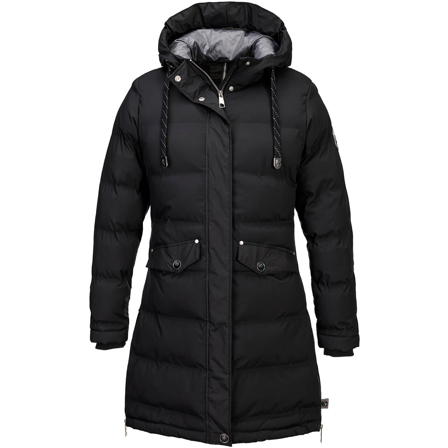 Schietwetter Steppmantel Damen isolierend, wärmend, windabweisend black