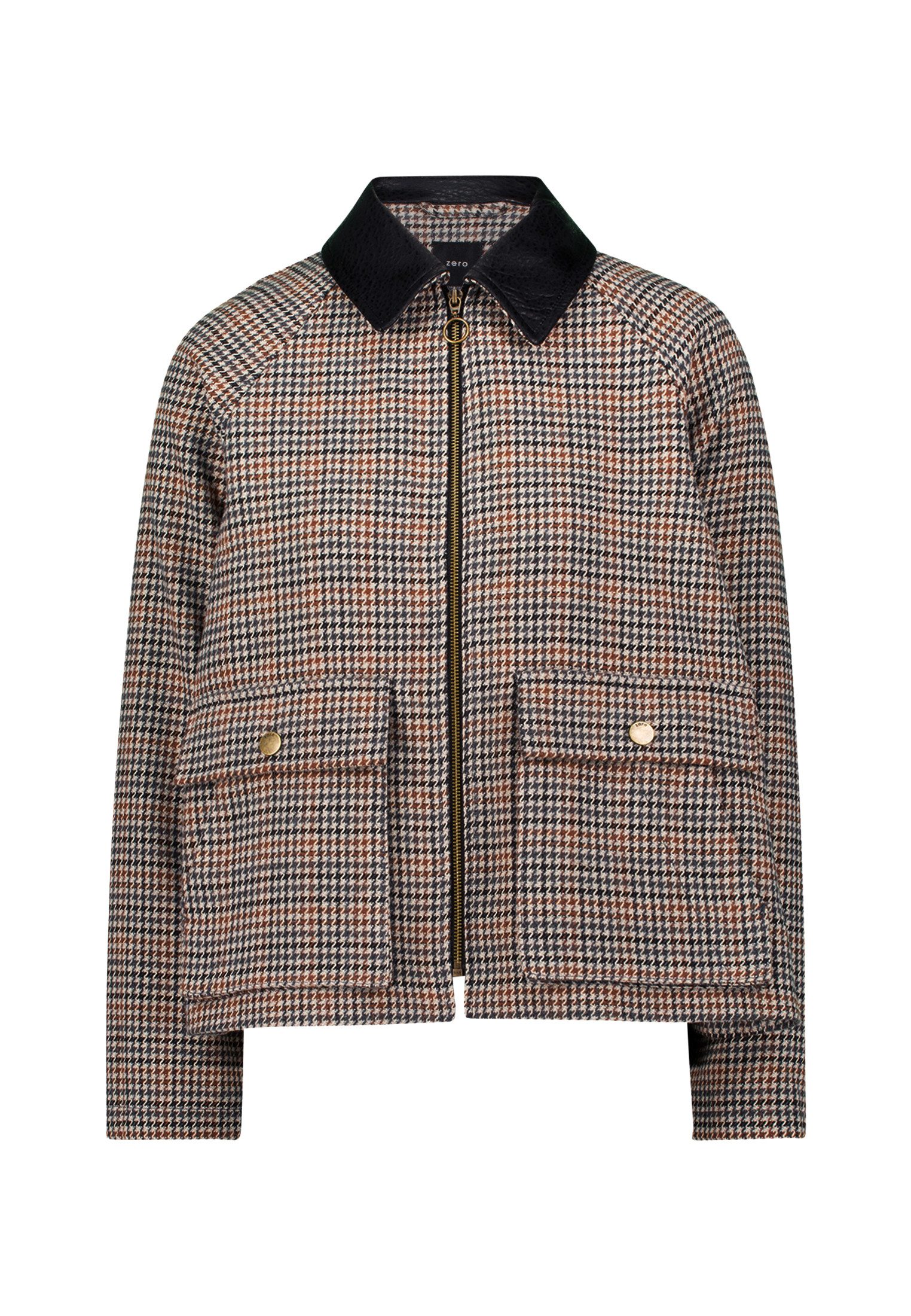 Zero Fieldjacket zero Damen Jacke kariert günstig online kaufen