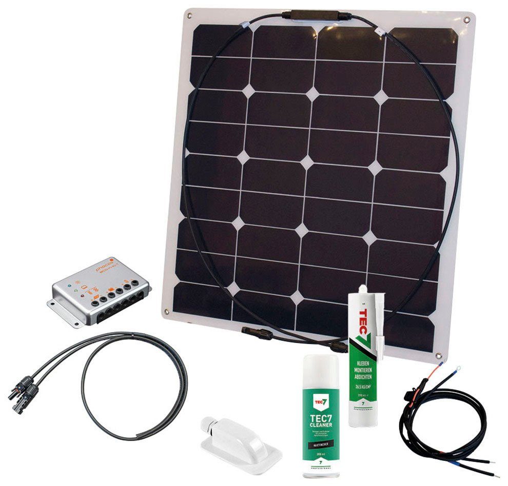Monokristallin, Solaranlage Generation W, 60 Kit, 60 Rise Flex W, Phaesun Energy (Komplett-Set)
