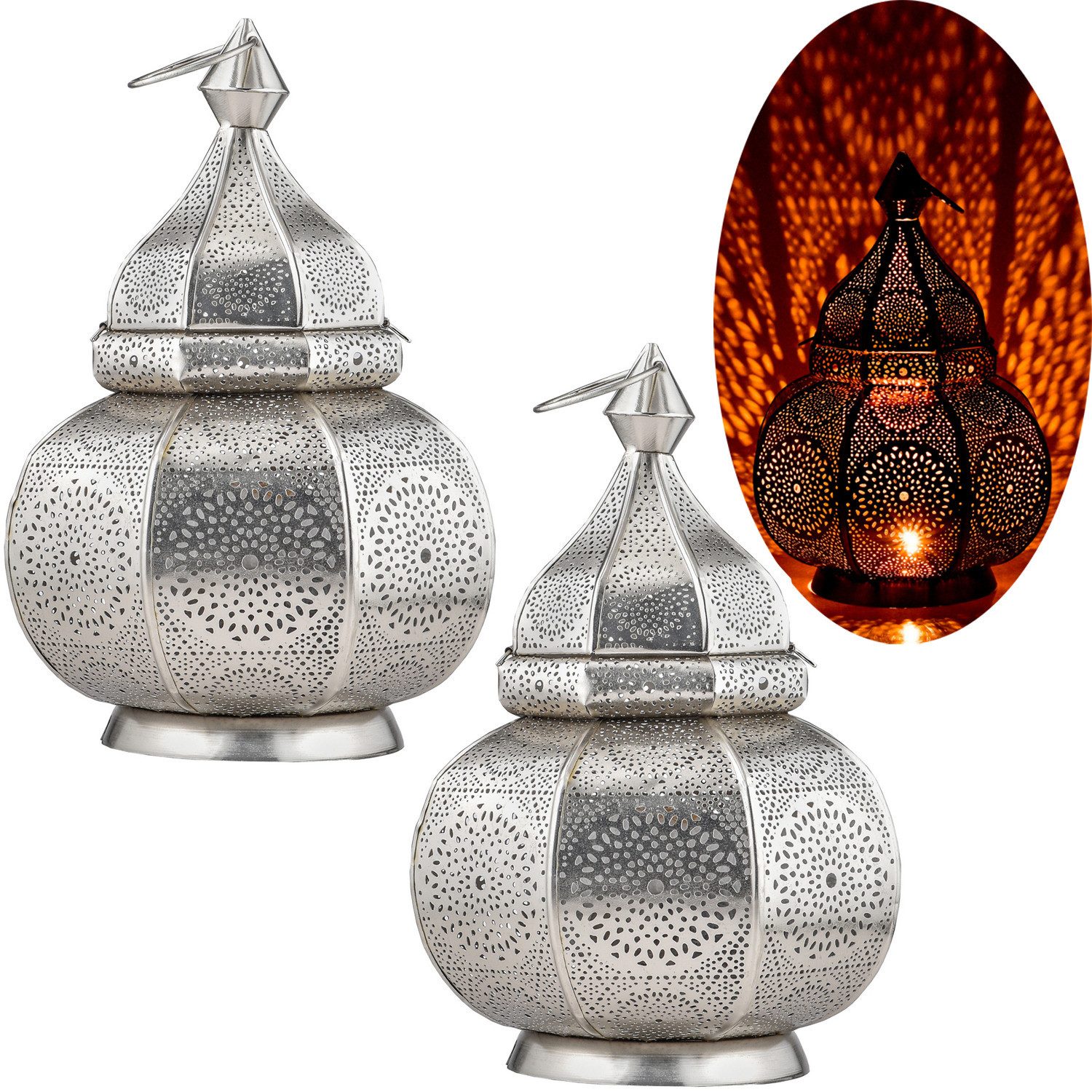Marrakesch Orient & Mediterran Interior Nachttischlampe günstig online kaufen