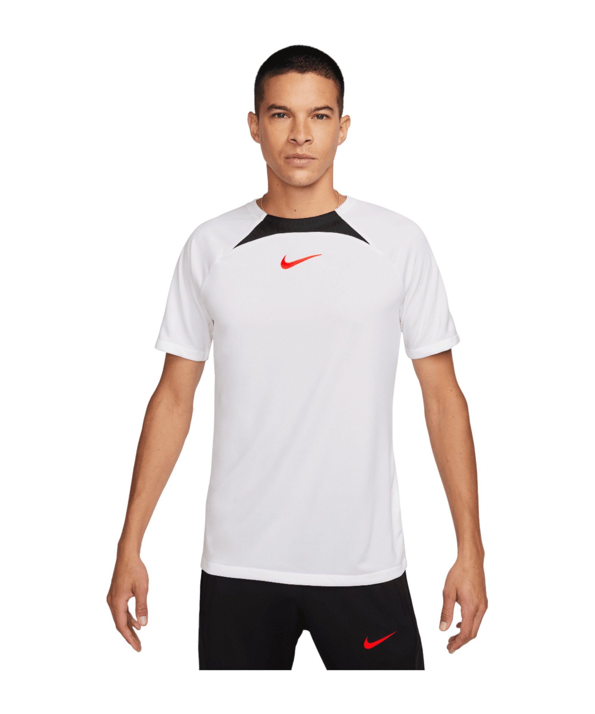 Nike default T-Shirt weissschwarzrot T-Shirt Academy