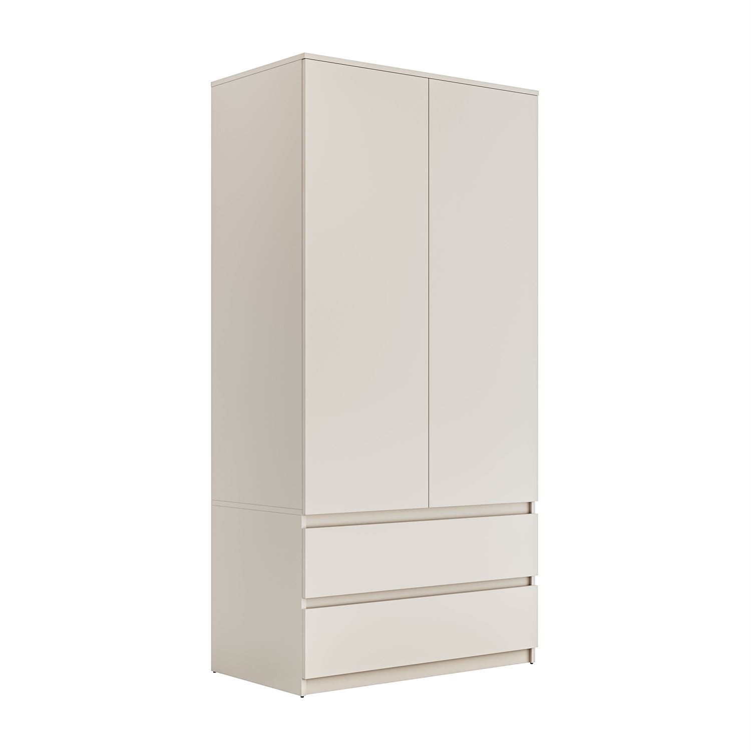 Lookway Kleiderschrank HANA SS-90 Zweitüriger Schrank Breite: 90 cm