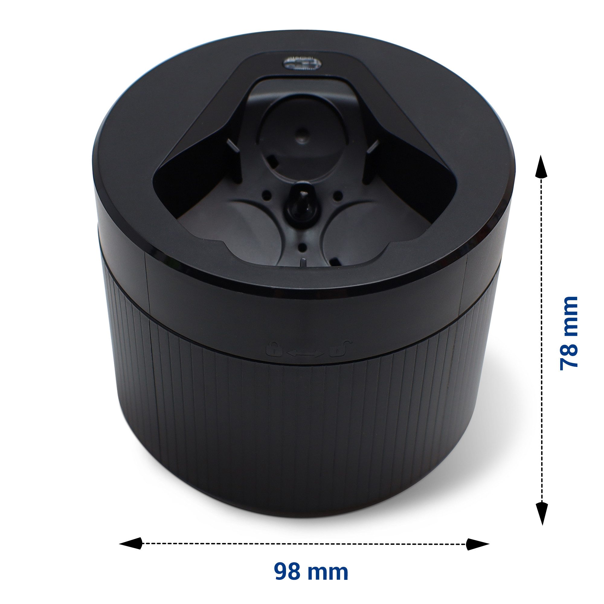Philips Rasierer-Reinigungsstation Station AC52 422203997043, für Quick Clean Rasierer 5000,7000, 9000