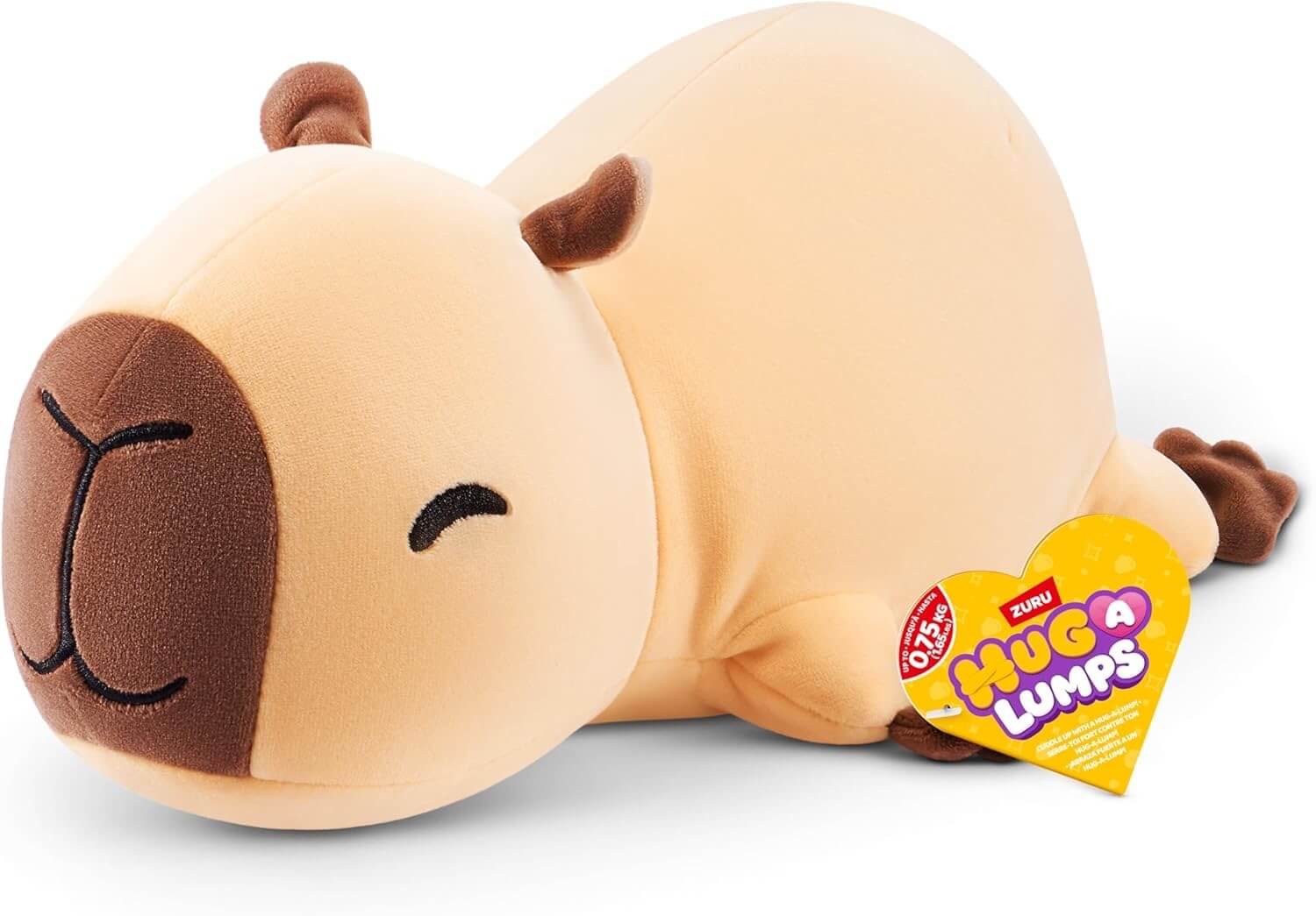ZURU Plüschfigur ZURU 14904A Hug A Lumps Capybara Connie in Beige 30 cm - Wasserschwein