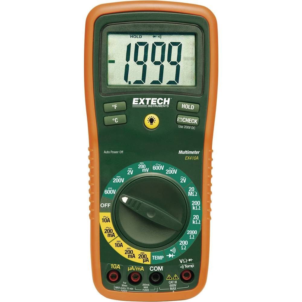 Extech Multimeter DigitalMultimeter, Werksstandard (ohne Zertifikat