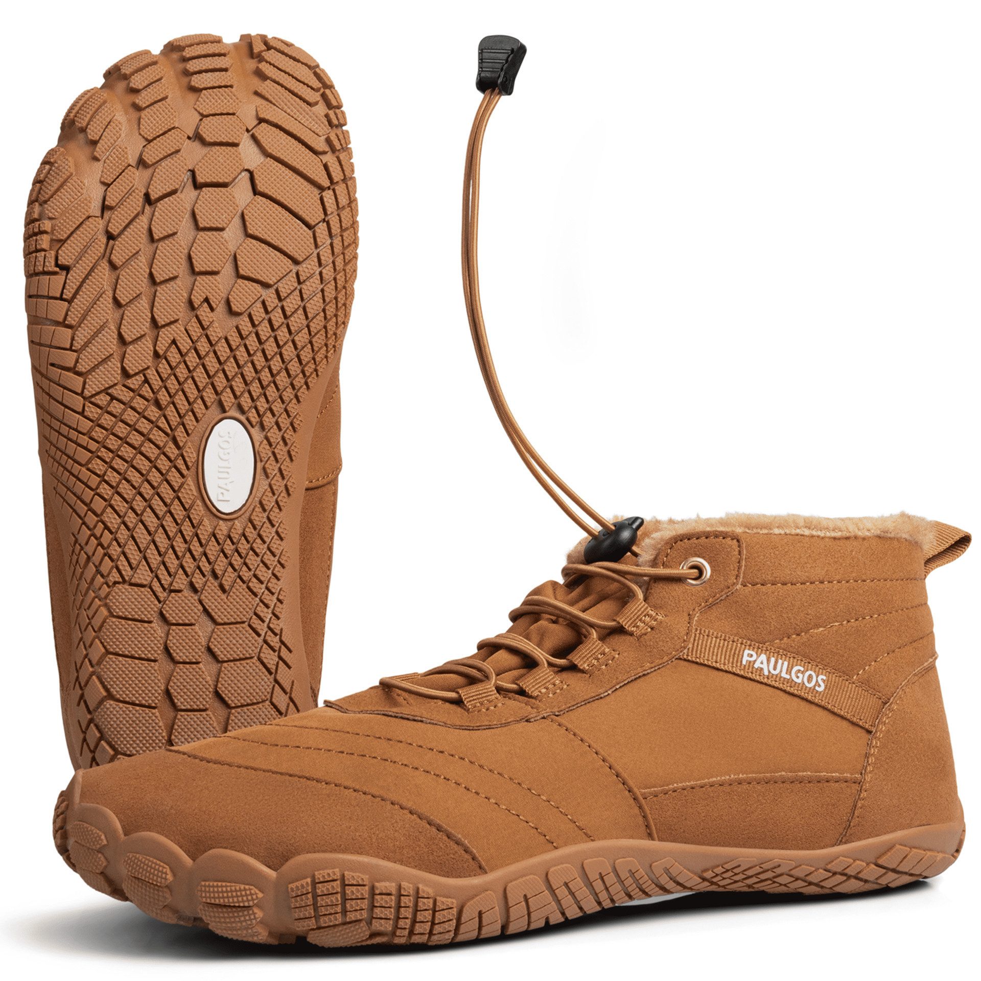 PAULGOS Winterbarfußschuhe, unisex, Größe 37-47 in 3 Farben Haferlschuh