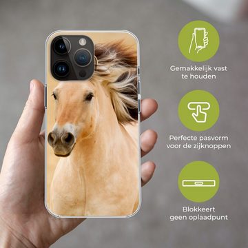 MuchoWow Handyhülle Pferde - Tiere - Mähne - Porträt, Handyhülle Telefonhülle Apple iPhone 14 Pro Max
