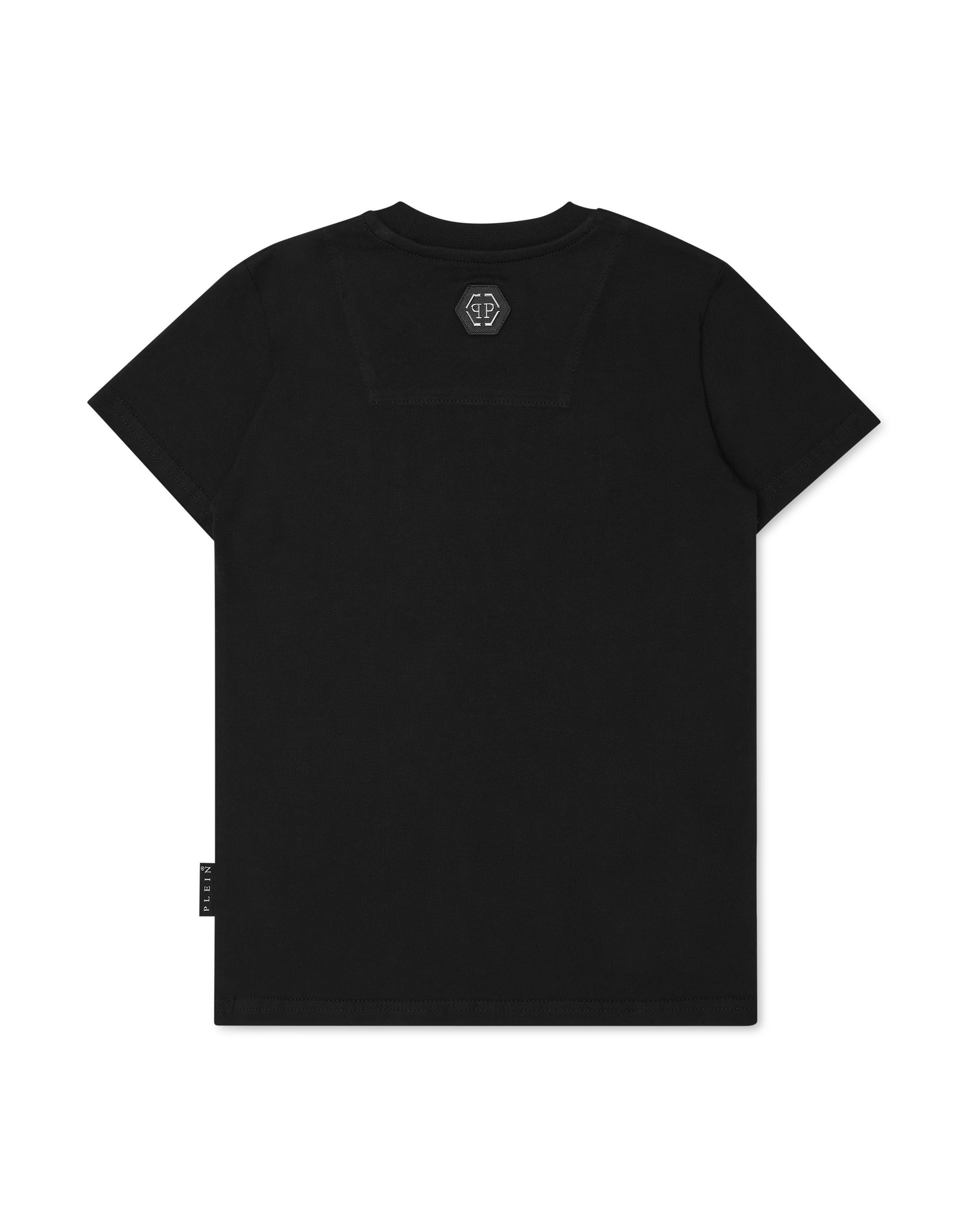 PHILIPP PLEIN T-Shirt Crystal Verziert