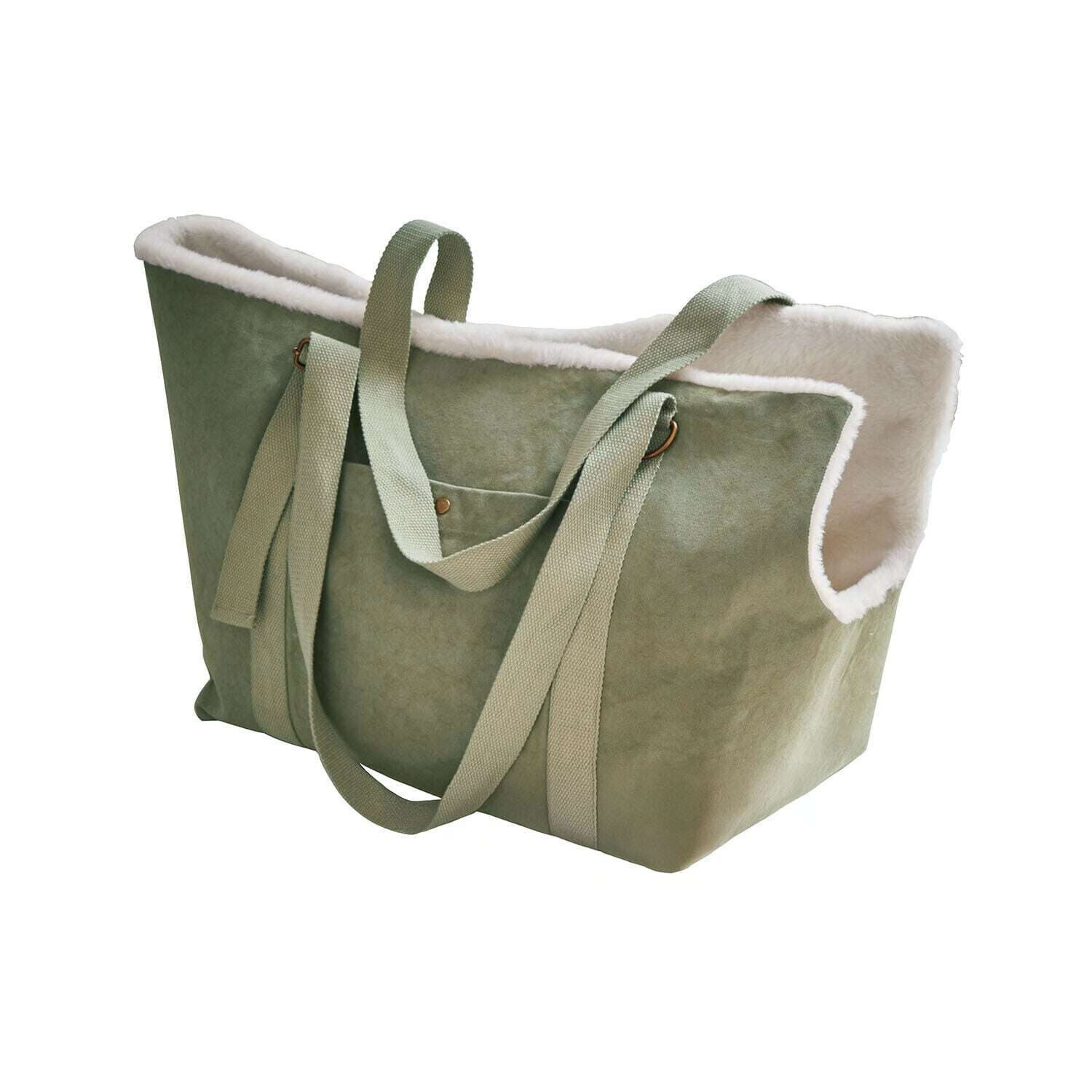 Mirabeau Tiertransporttasche Haustiertasche Lunapet braun/creme