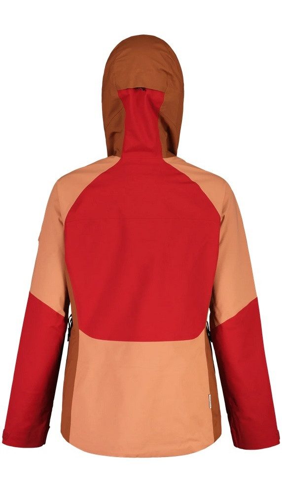 Maloja Winterjacke Winter-Skijacke EiskogelM (wasserdicht, atmungsaktiv) rot/bunt Damen