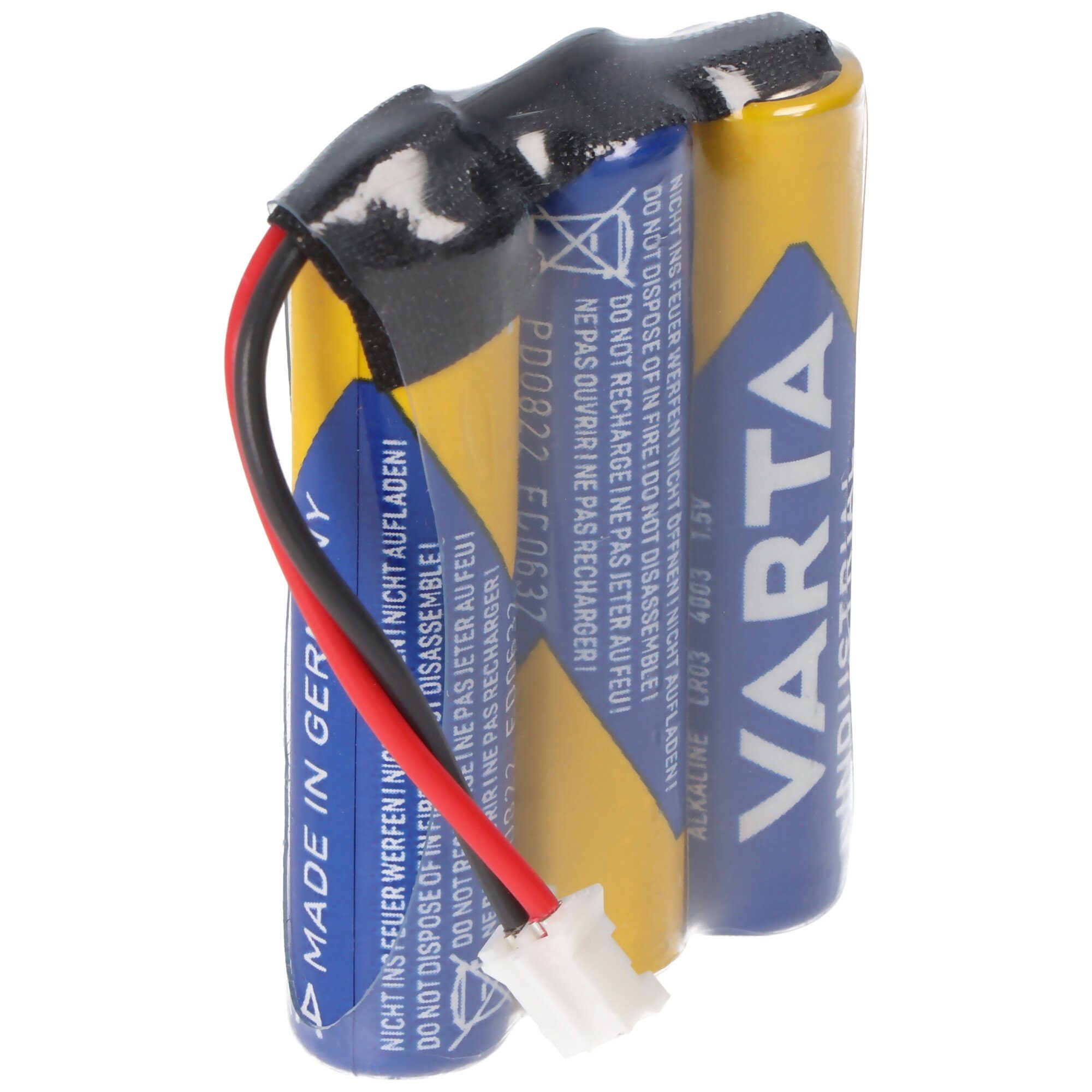 F1x3 AccuCell Micro mit Stecker Batterie, Batteriepack (4,5 ersetzt V) Kabel 4,5V und Safe-O AAA