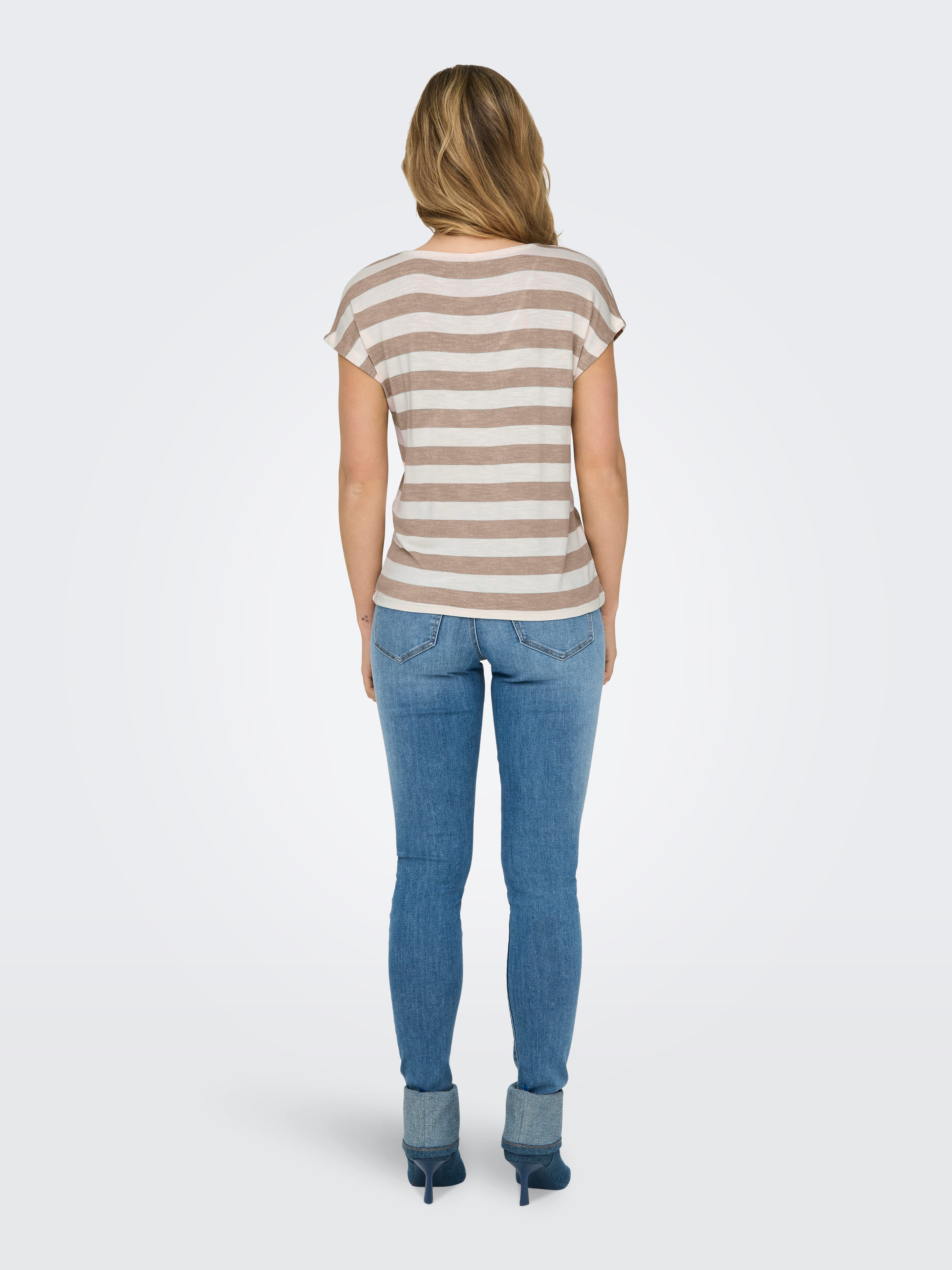 ONLY V-Shirt ONLLIRA LIFE S/S V-NECK günstig online kaufen
