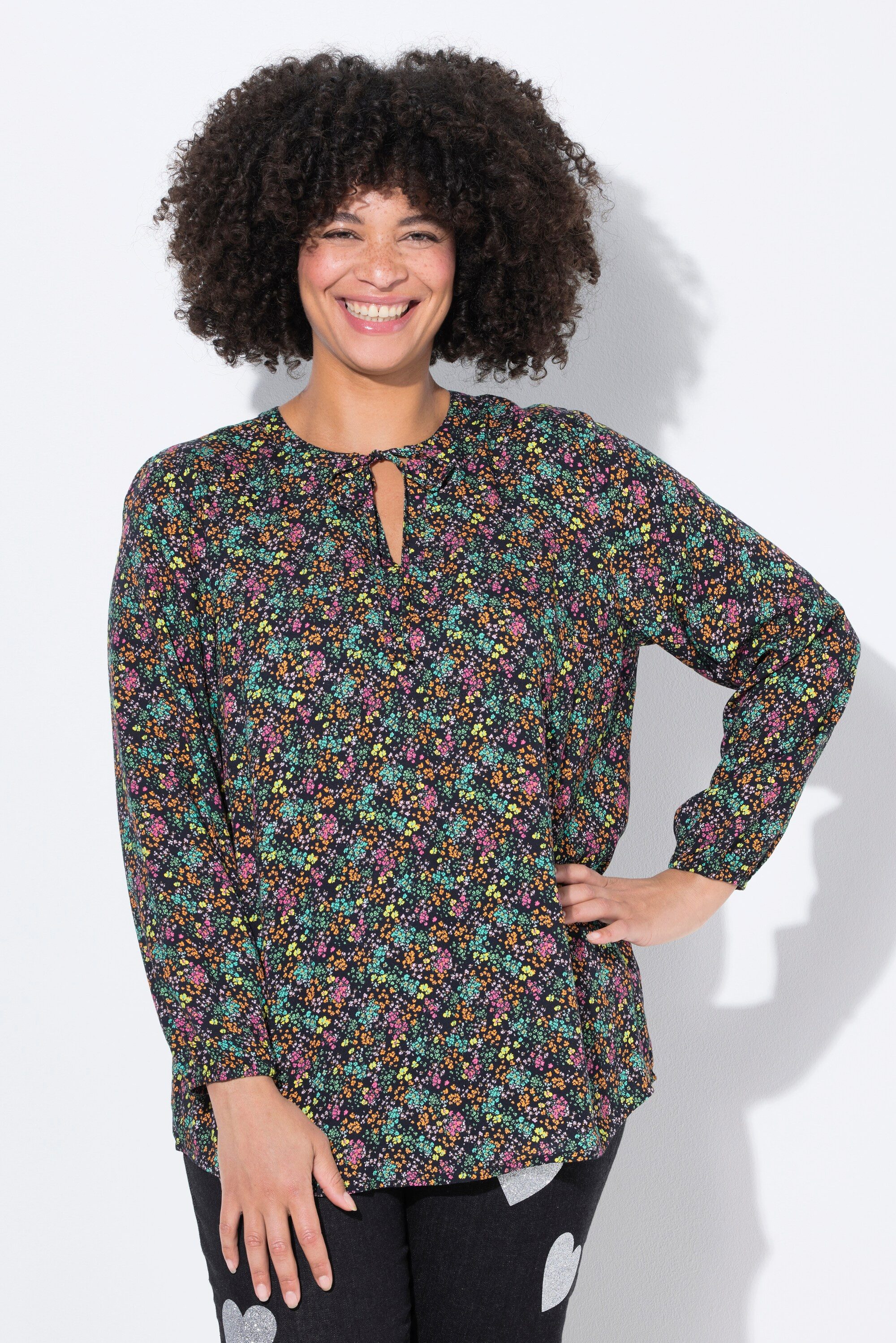 Angel of Style Tunika Bluse Blümchendruck günstig online kaufen