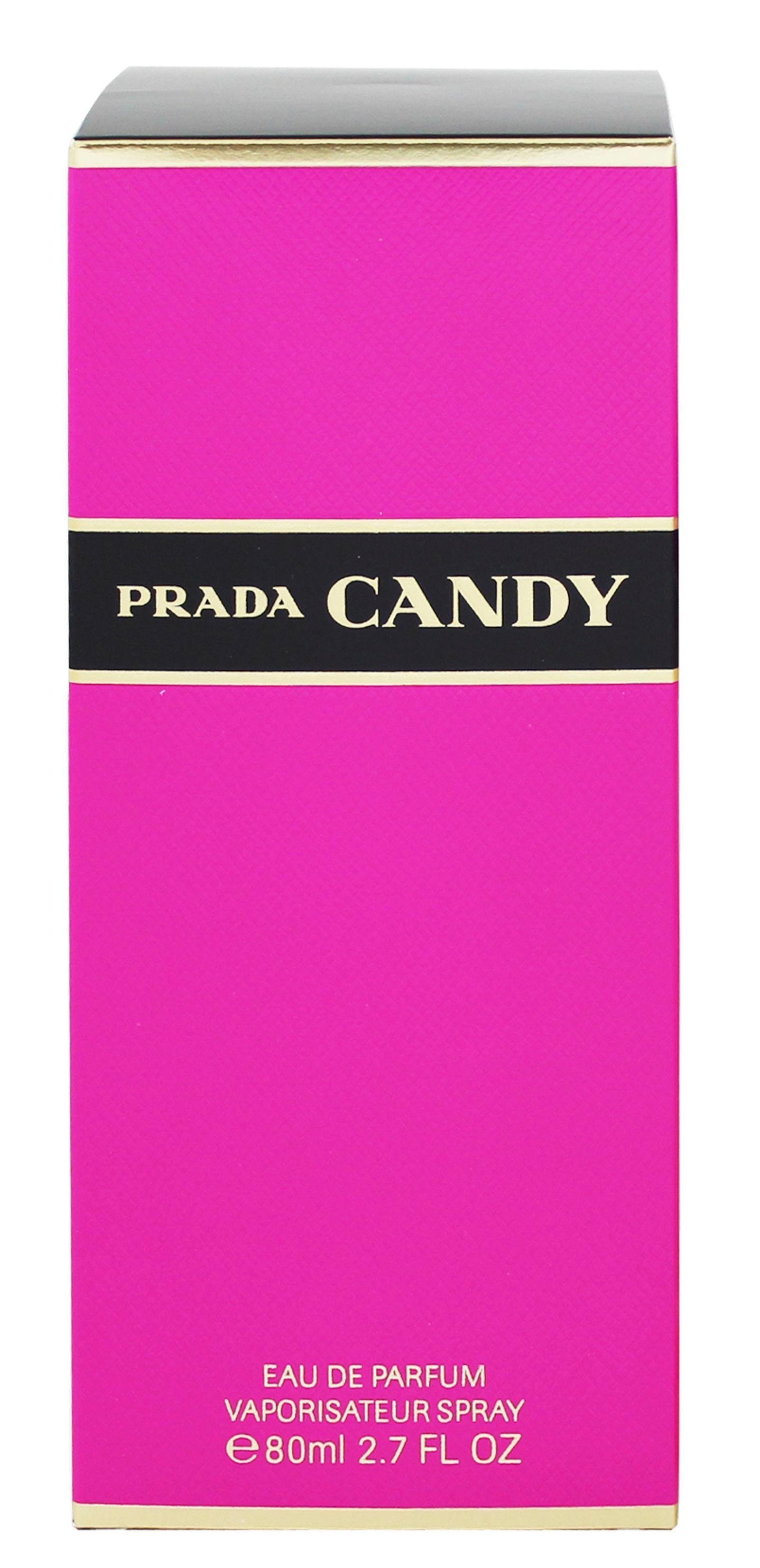PRADA Eau de Parfum Candy, mit belebendem ersten Eindruck
