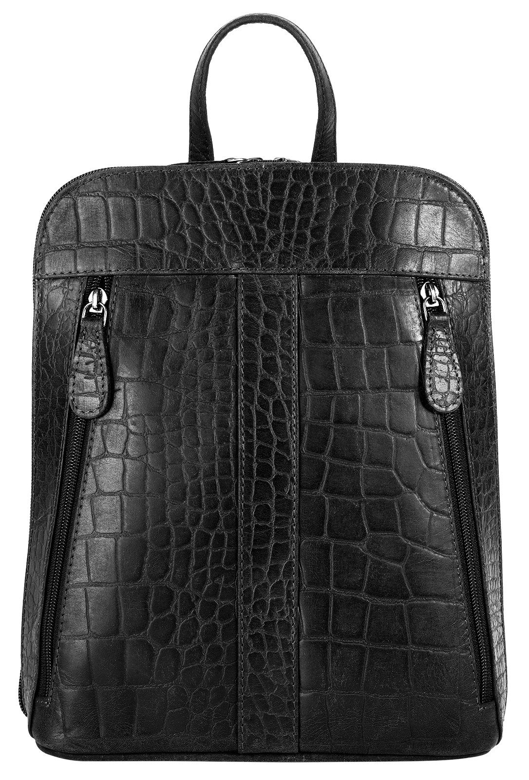 Cluty Cityrucksack, echt Leder günstig online kaufen