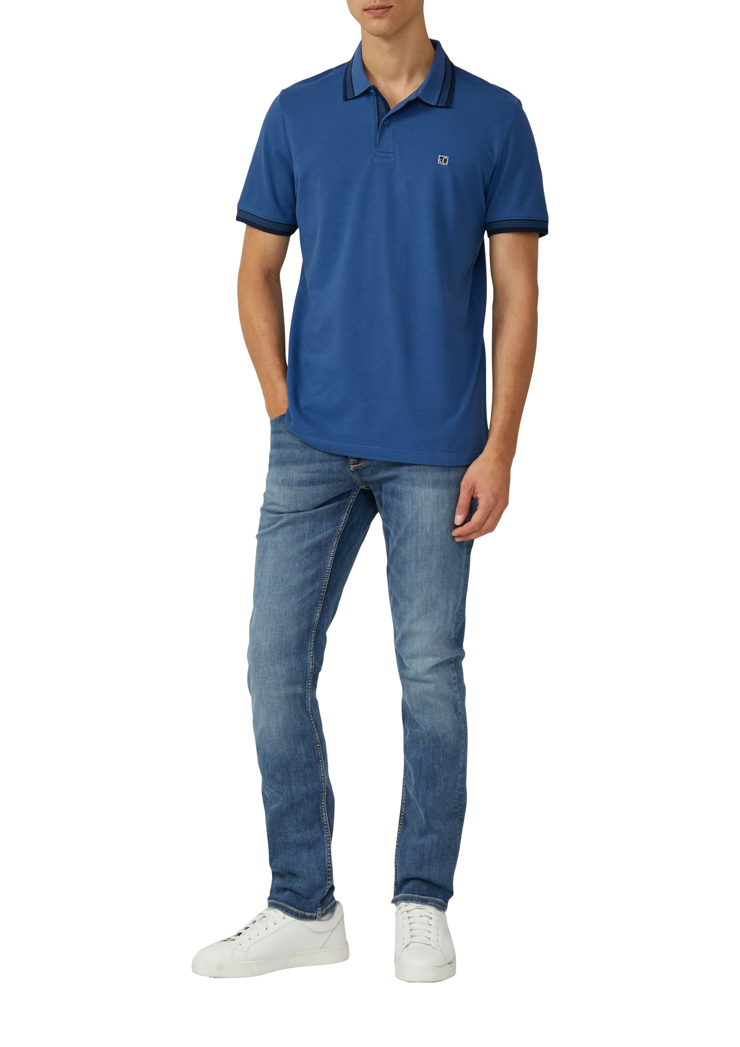 s.Oliver Poloshirt mit Logo Stickerei günstig online kaufen