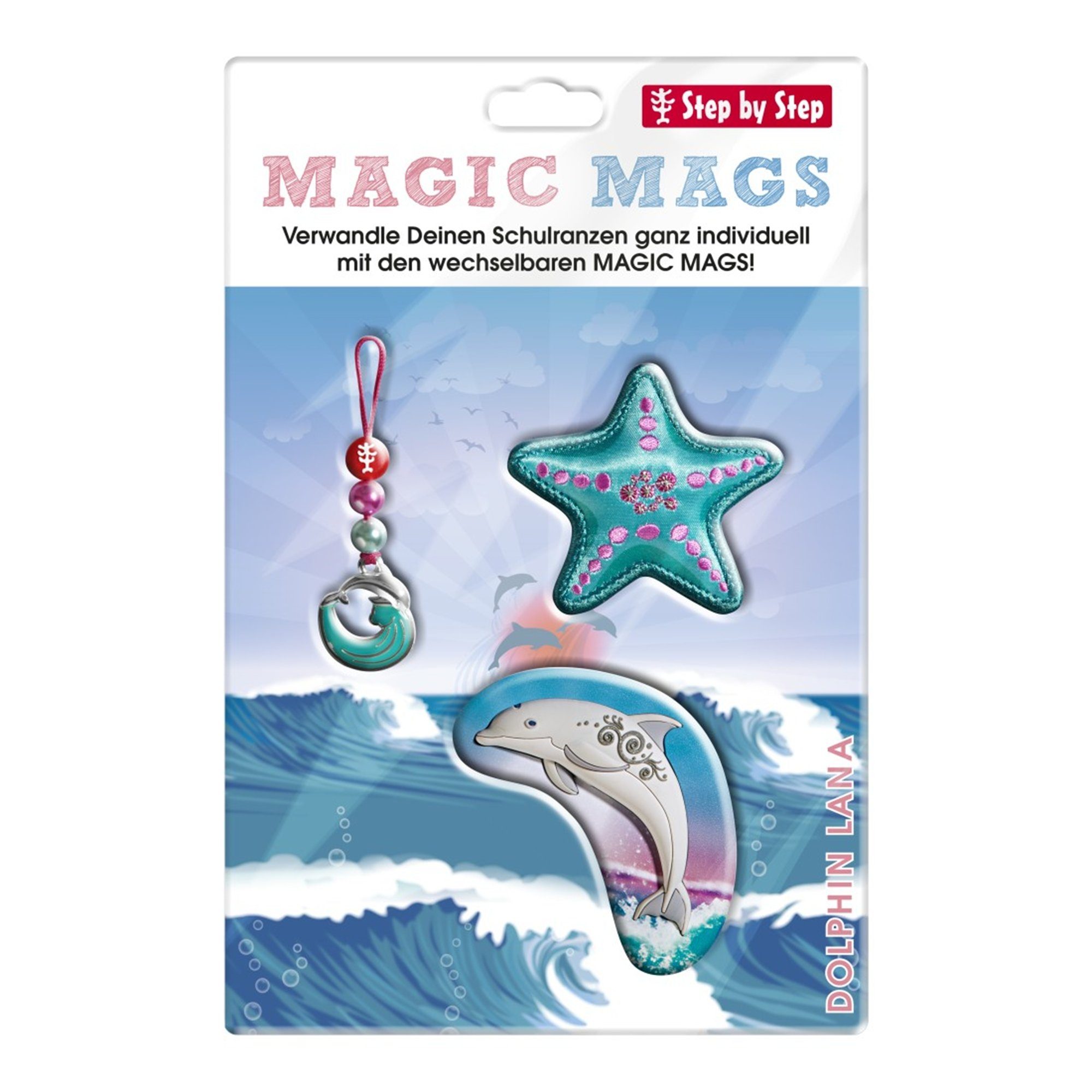 Step by Step Schulranzen MAGIC MAGS Dolphin Lana