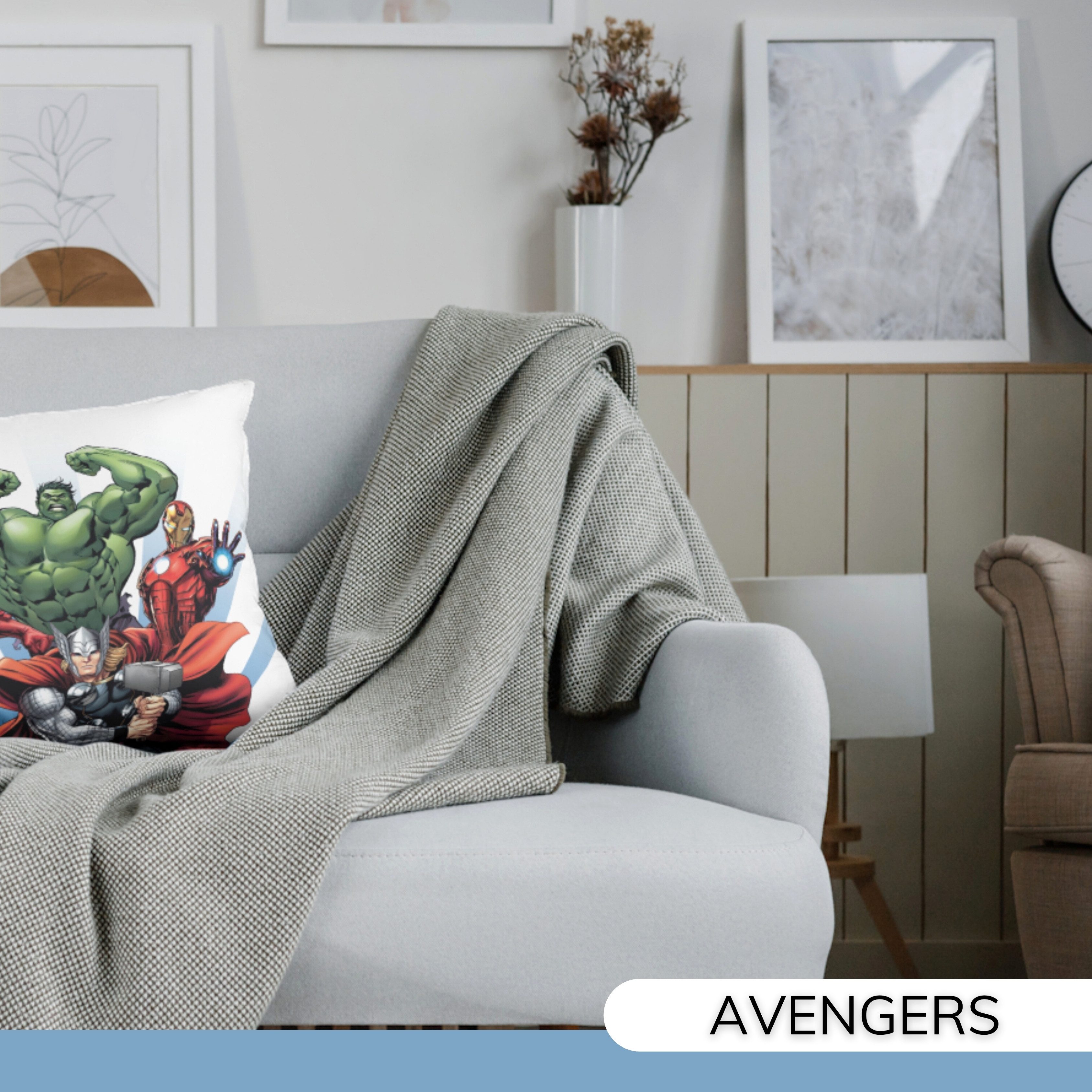 MTOnlinehandel Dekokissen Avengers, 40x40cm, Fanartikel für Sofa, Leseecke günstig online kaufen