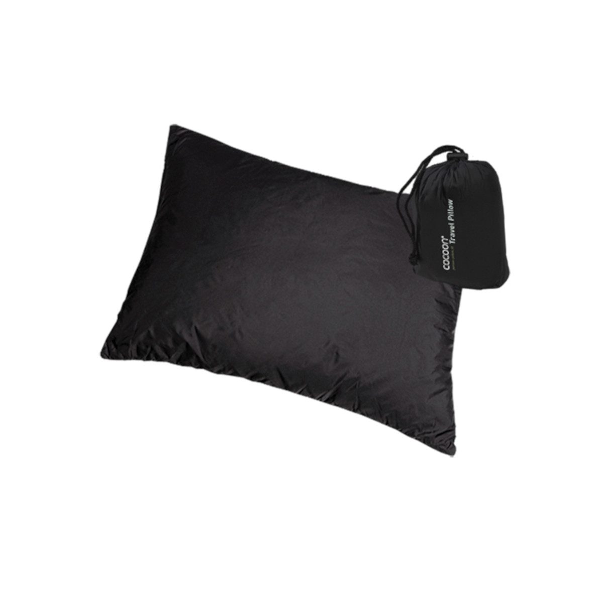 Cocoon Reisekissen COCOON Travel Pillow black - Reisekissen mit synthetischer Füllung