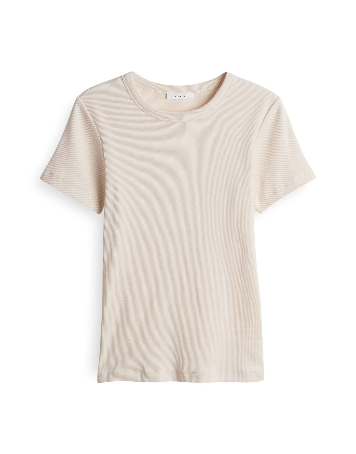 OPUS T-Shirt SAMUNA Feines Rippshirt Slim aus BCI Cotton Mix günstig online kaufen